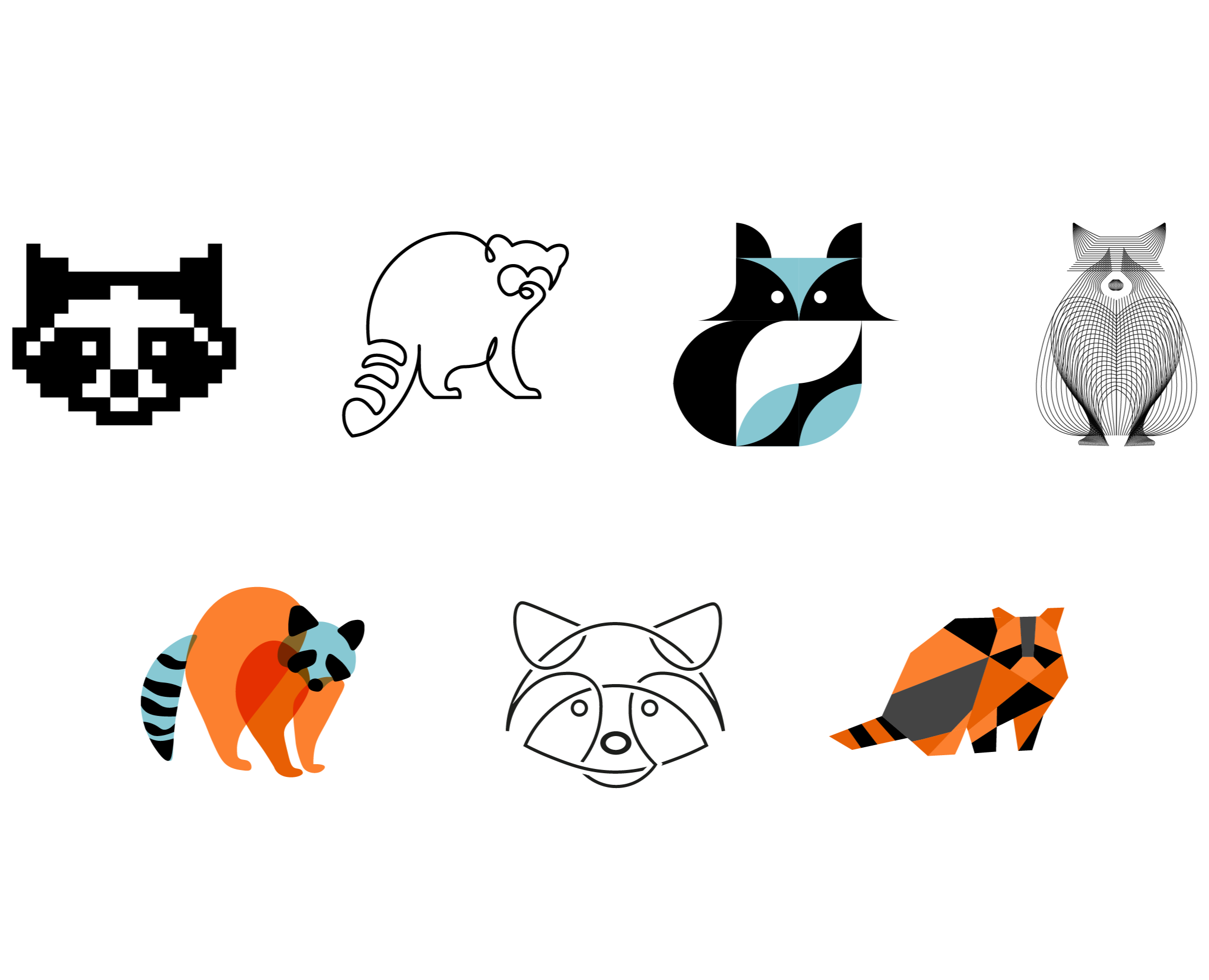 Знакообразование: енот — Брендинг на Dprofile