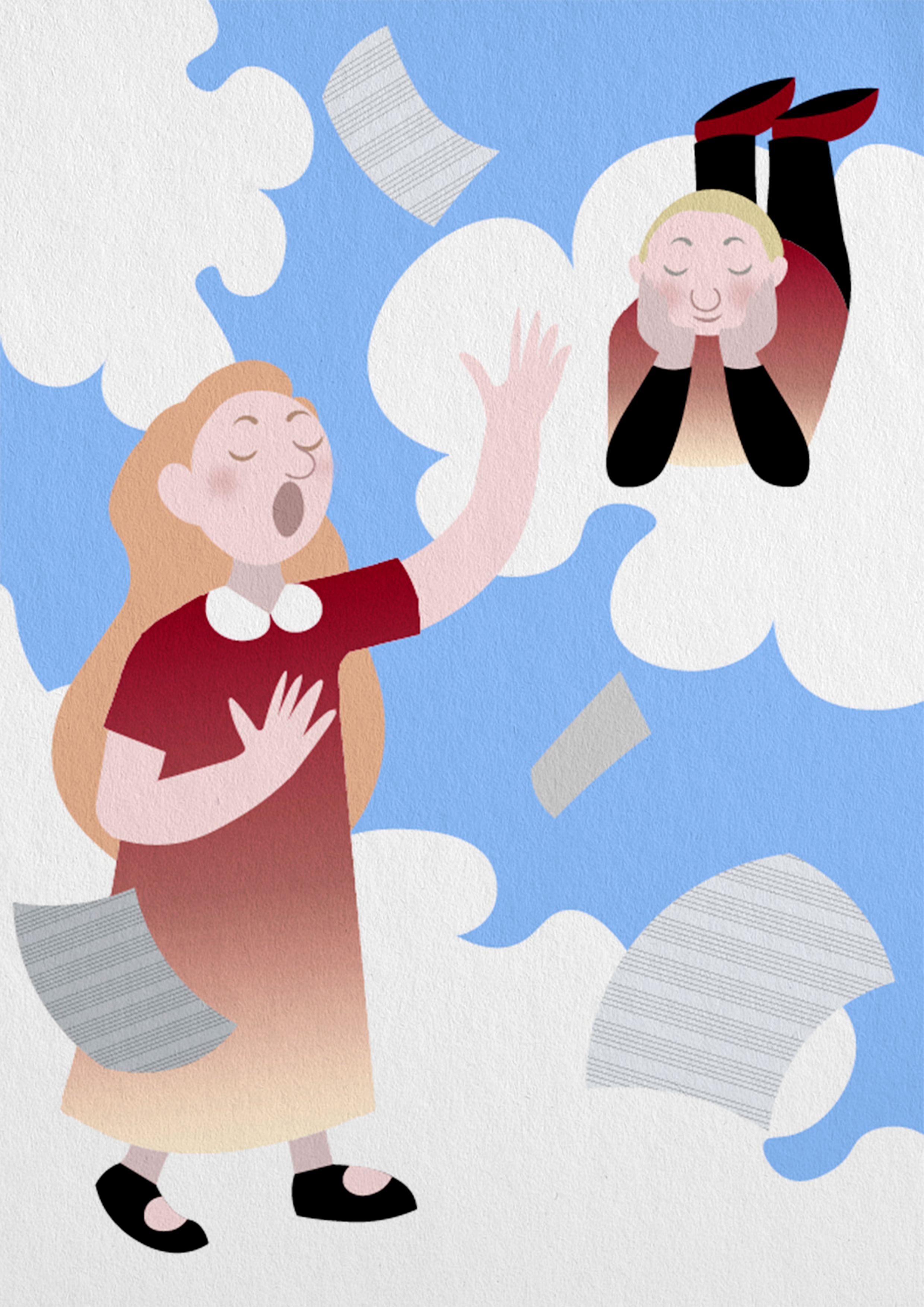 Cellовечные вечера: Небесные музыканты — Изображение №6 — Брендинг, Иллюстрация на Dprofile