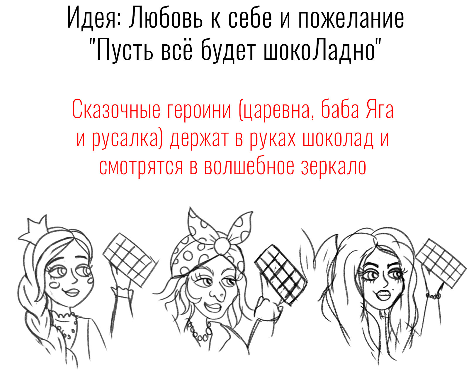 Упаковка шоколада в стиле русских сказок — Изображение №2 — Интерфейсы, Брендинг на Dprofile