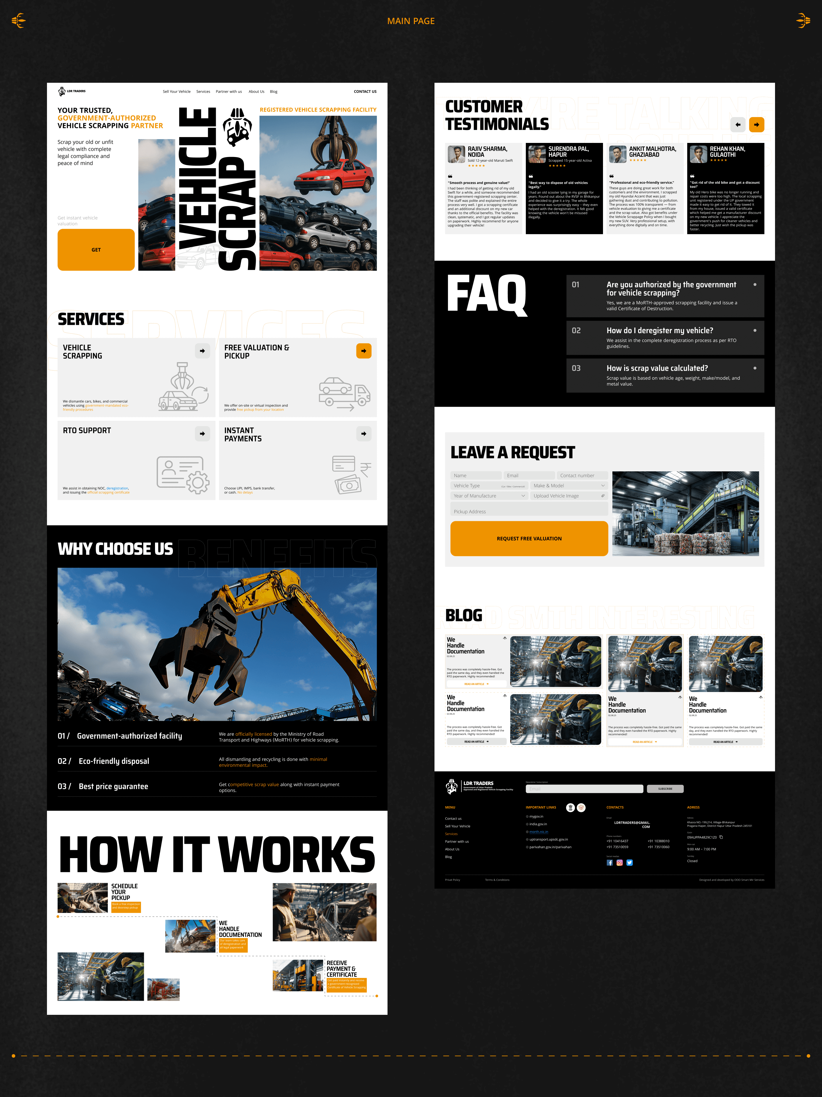 LDR Traders | Website Design | WebApp Design — Изображение №5 — Интерфейсы на Dprofile