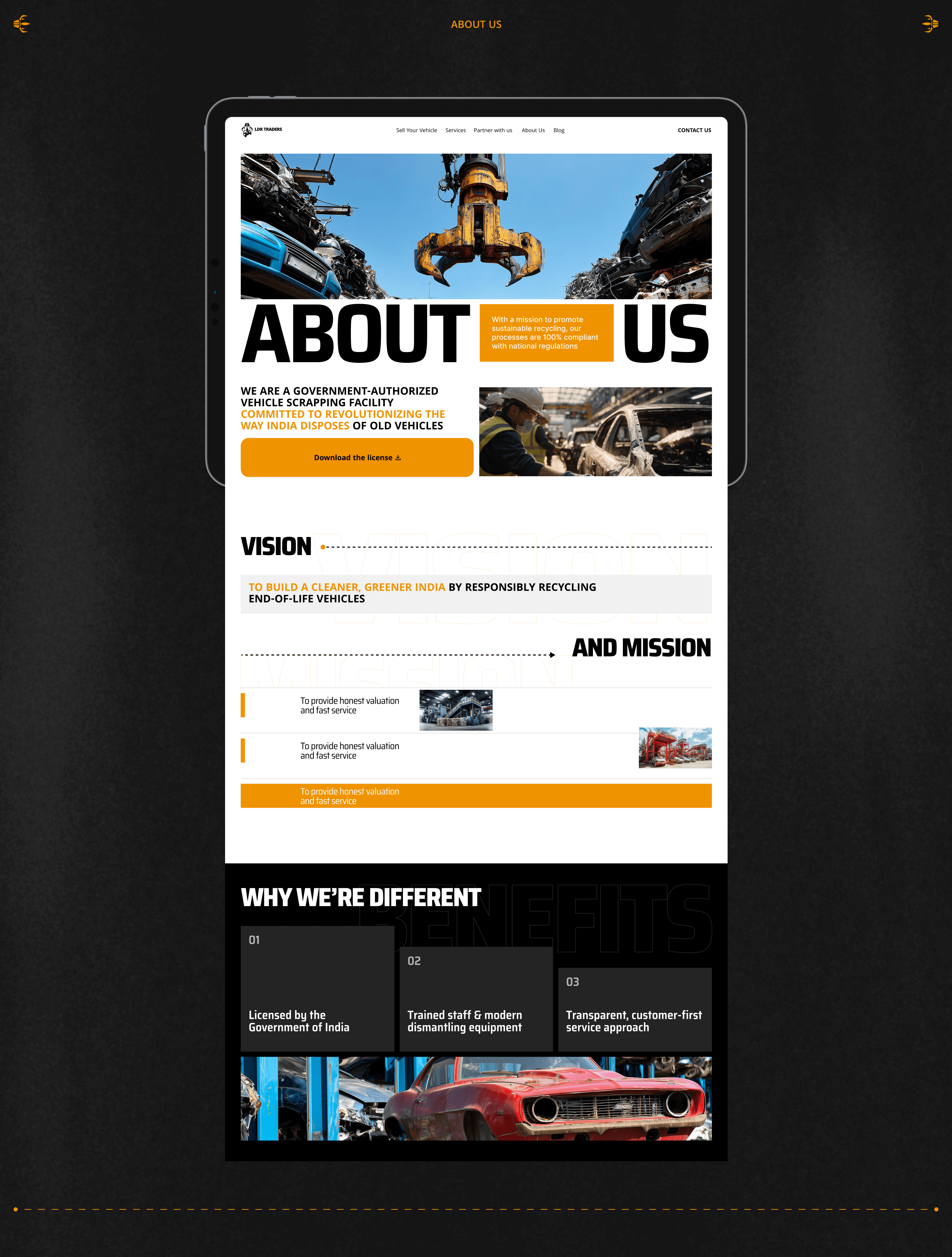 LDR Traders | Website Design | WebApp Design — Изображение №7 — Интерфейсы на Dprofile