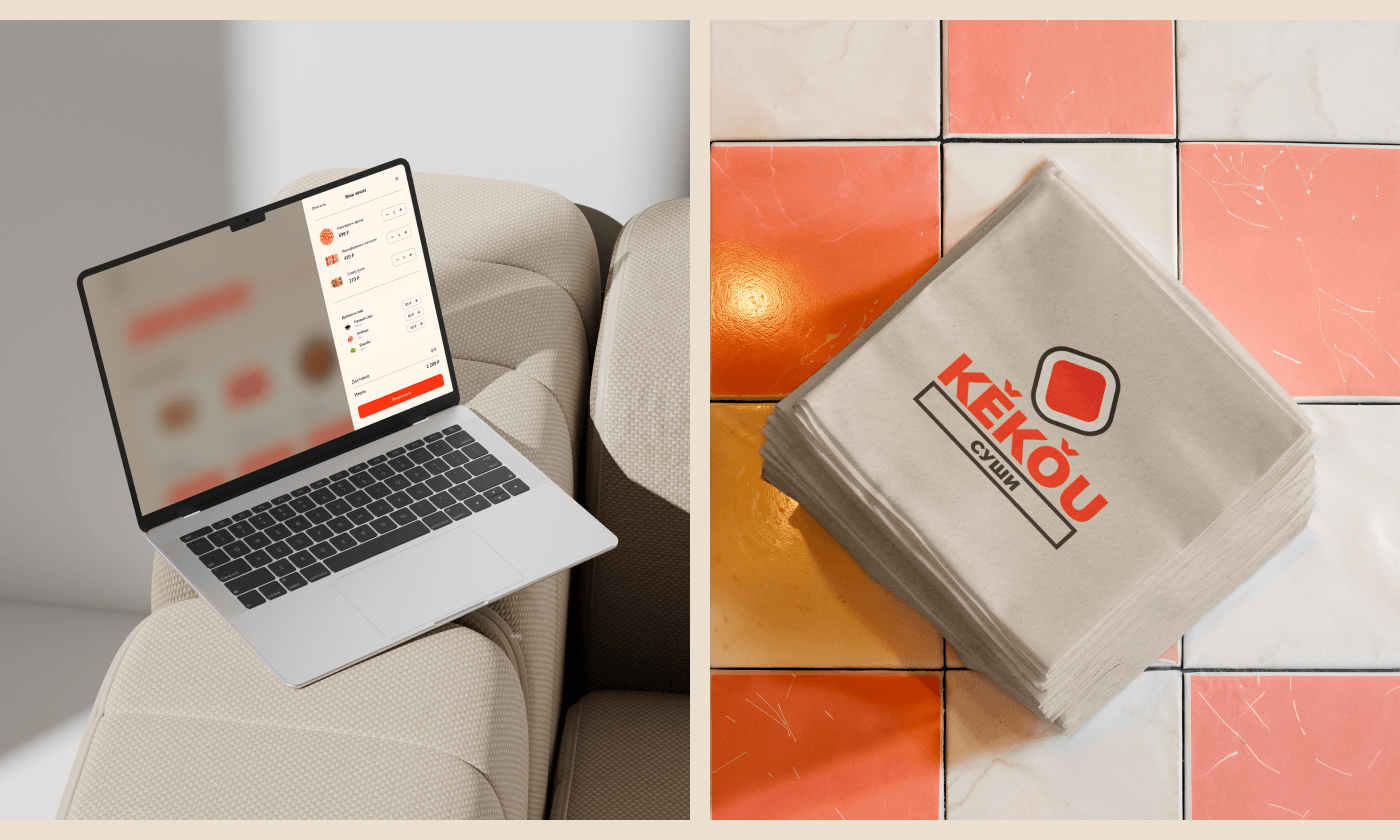 Kekou Sushi разработка сайта / брендинг — Изображение №10 — Интерфейсы, Брендинг на Dprofile