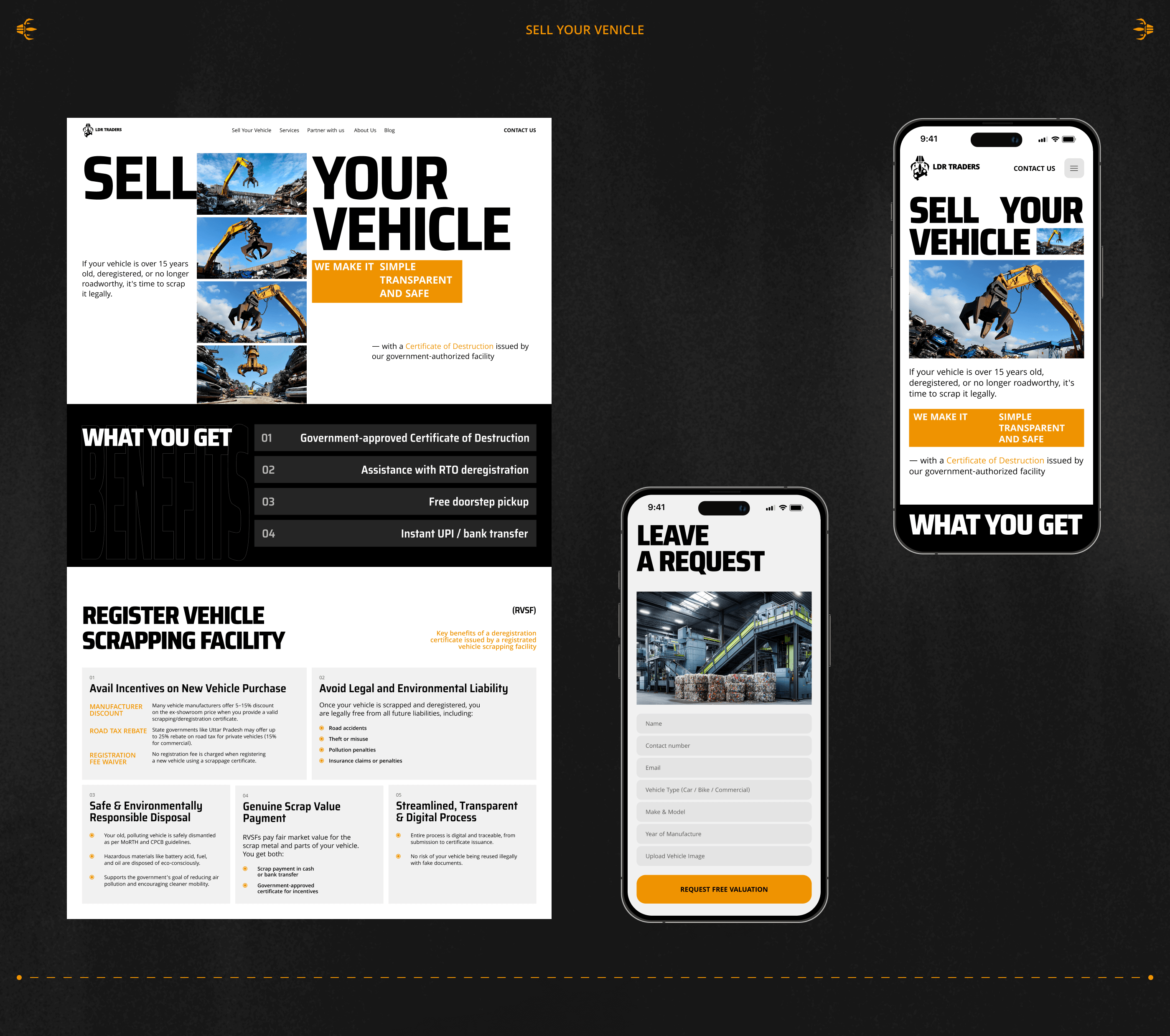 LDR Traders | Website Design | WebApp Design — Изображение №9 — Интерфейсы на Dprofile