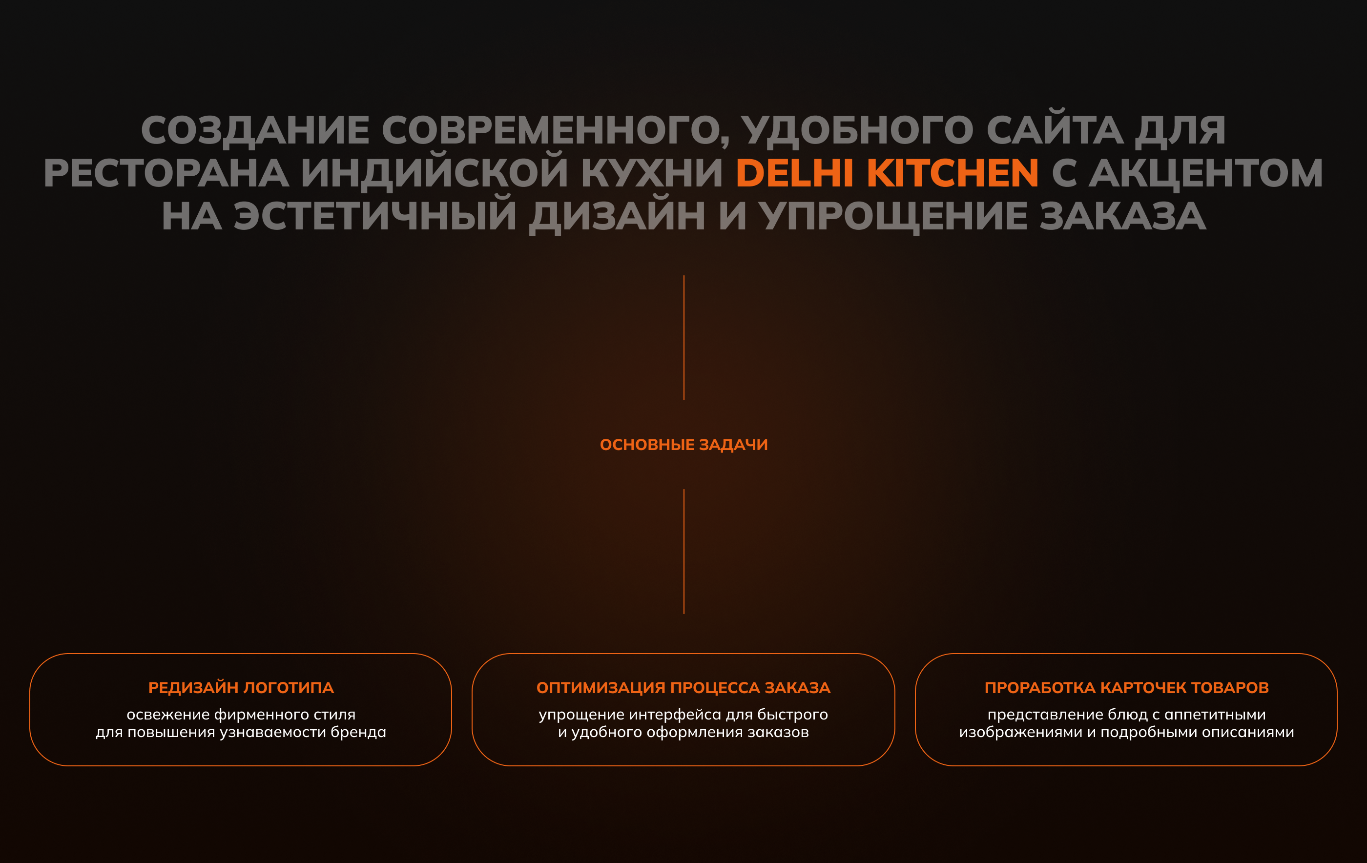 DELHI KITCHEN | E-commerce разработка | Брендинг — Изображение №2 — Интерфейсы, Брендинг на Dprofile