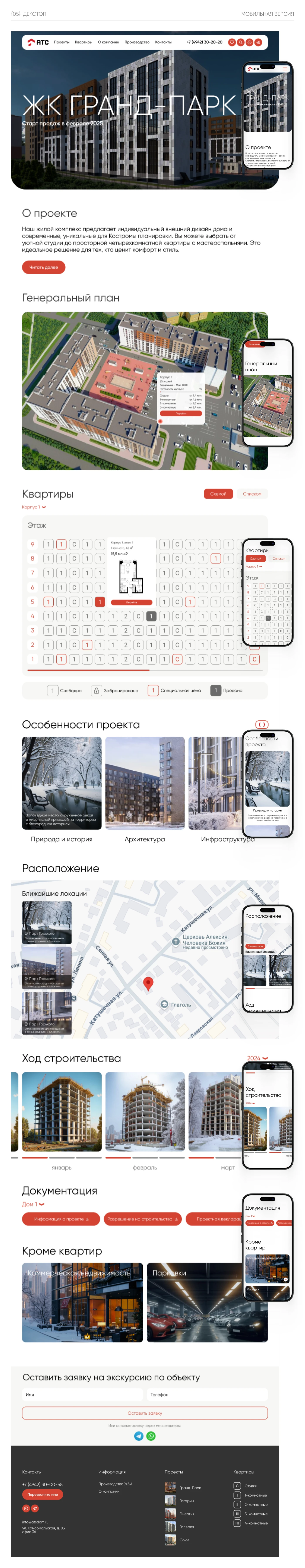 AtsDom Website Design — Изображение №6 — Интерфейсы на Dprofile