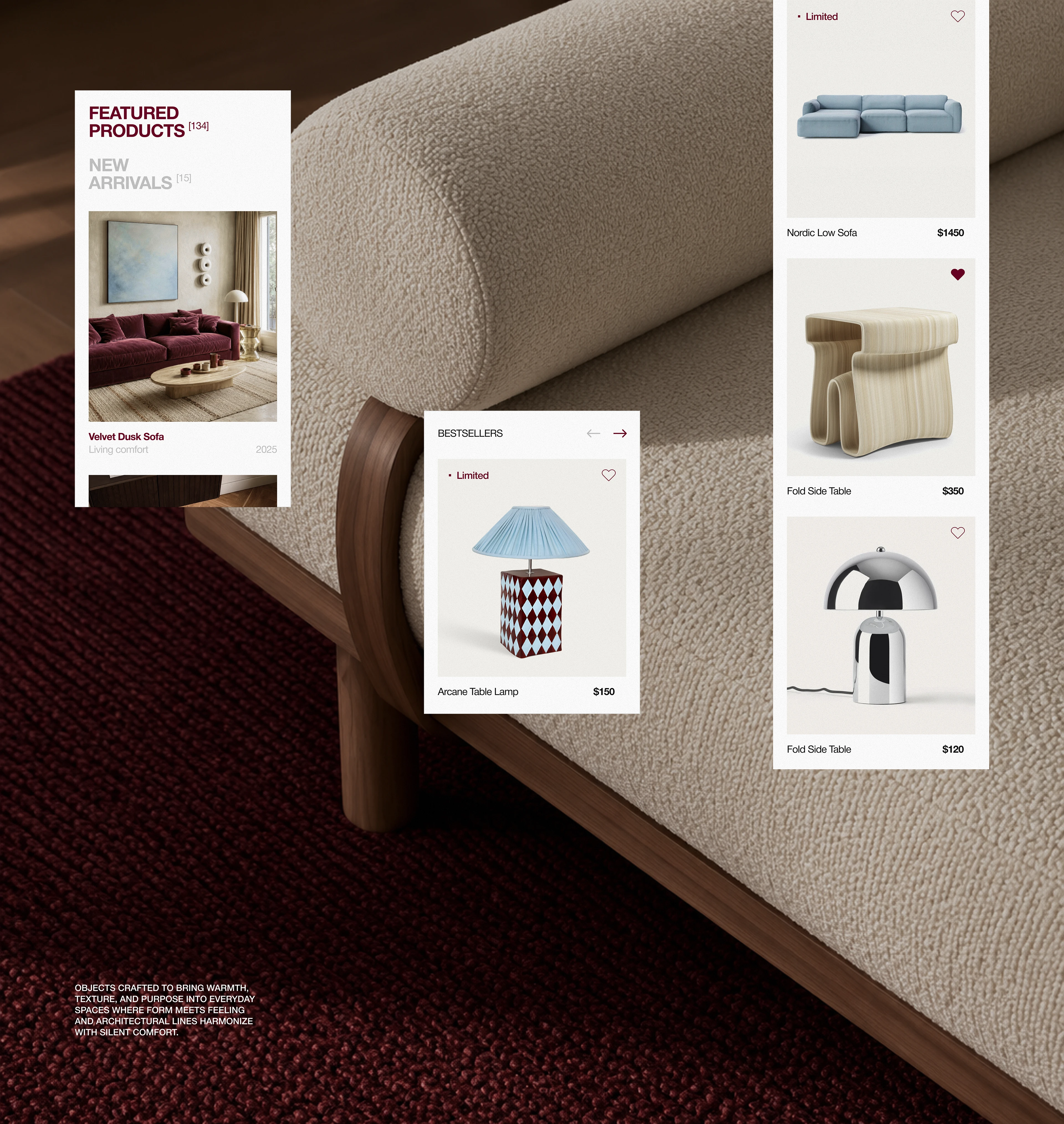 Kammør | furniture store | e-commerce — Изображение №7 — Интерфейсы, Графика на Dprofile