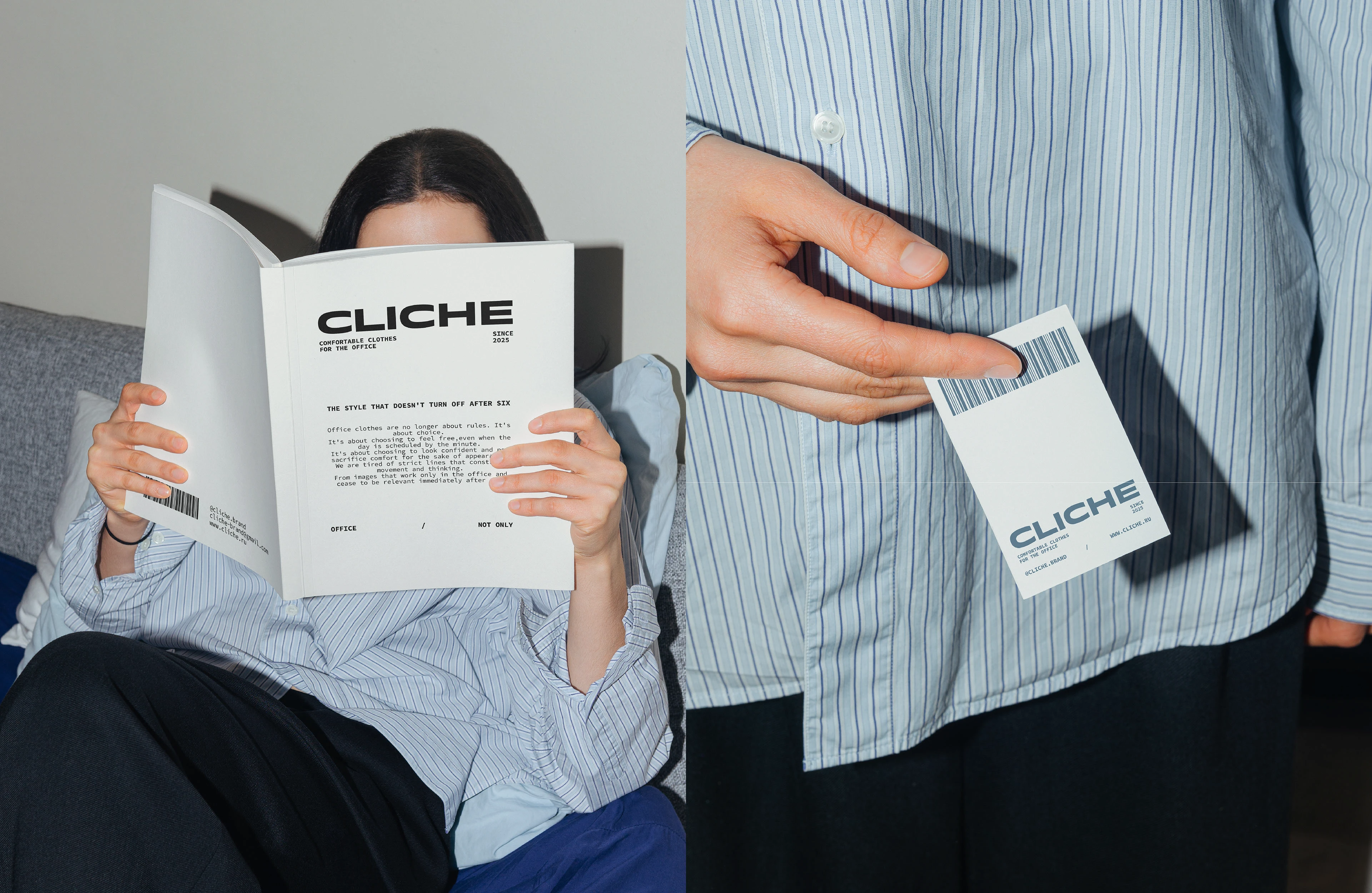 CLICHE I бренд повседневной одежды — Изображение №5 — Брендинг на Dprofile
