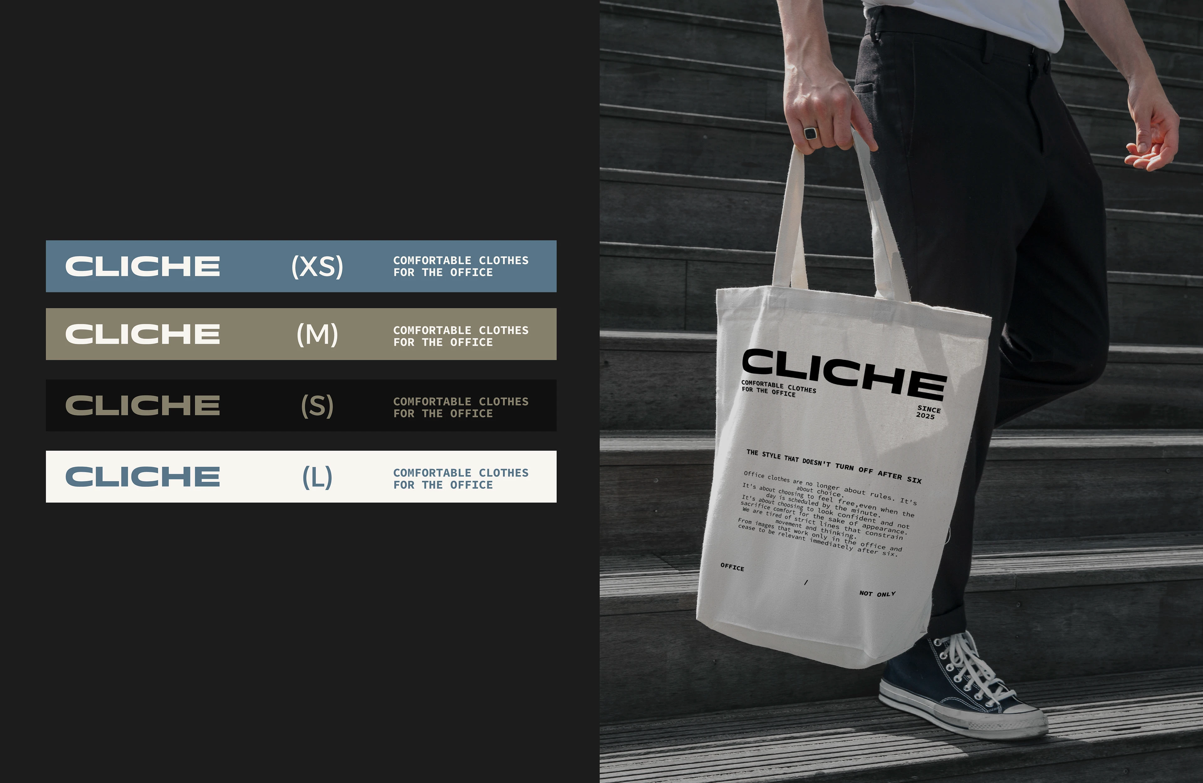 CLICHE I бренд повседневной одежды — Изображение №11 — Брендинг на Dprofile