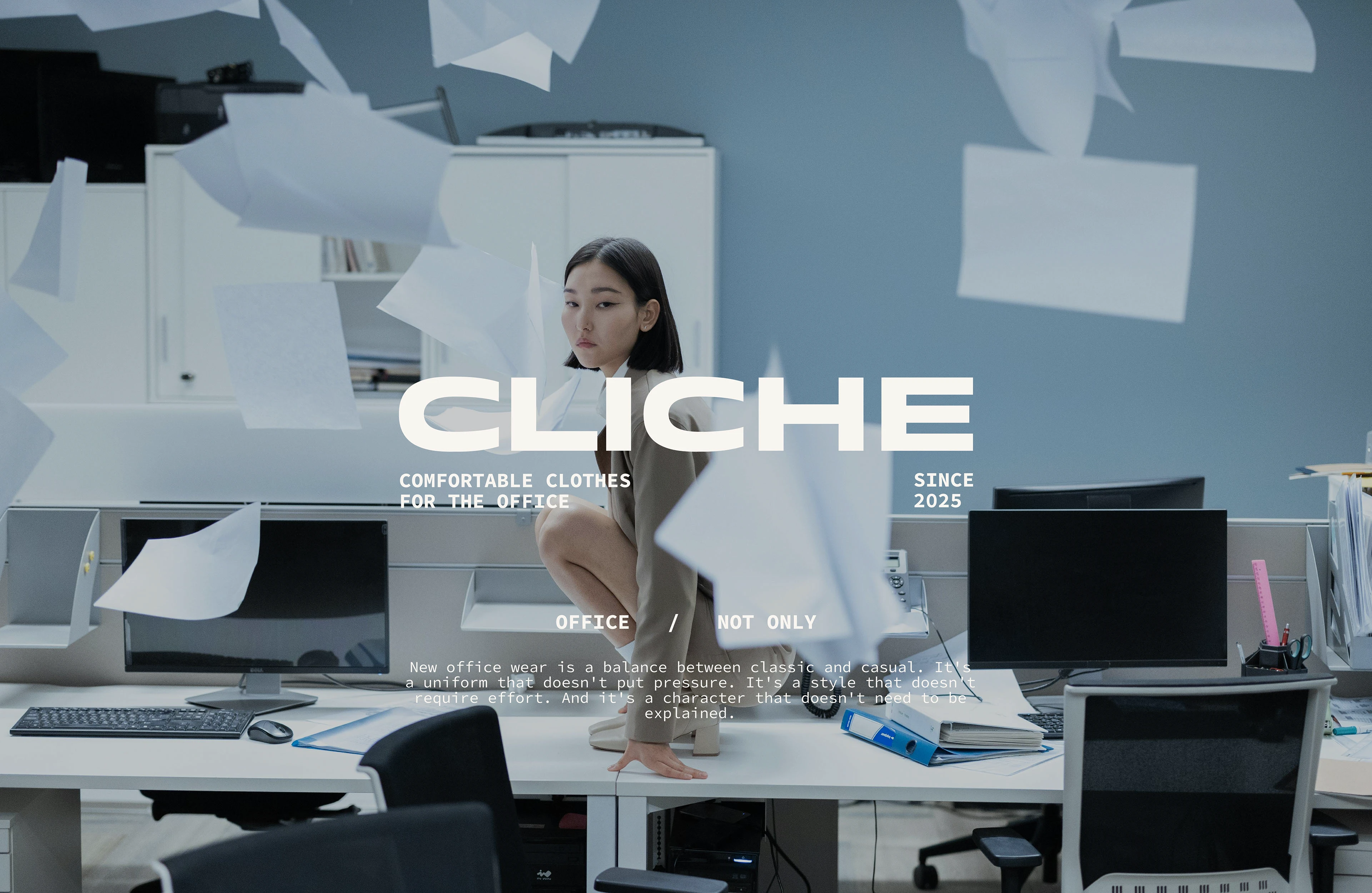 CLICHE I бренд повседневной одежды — Изображение №1 — Брендинг на Dprofile