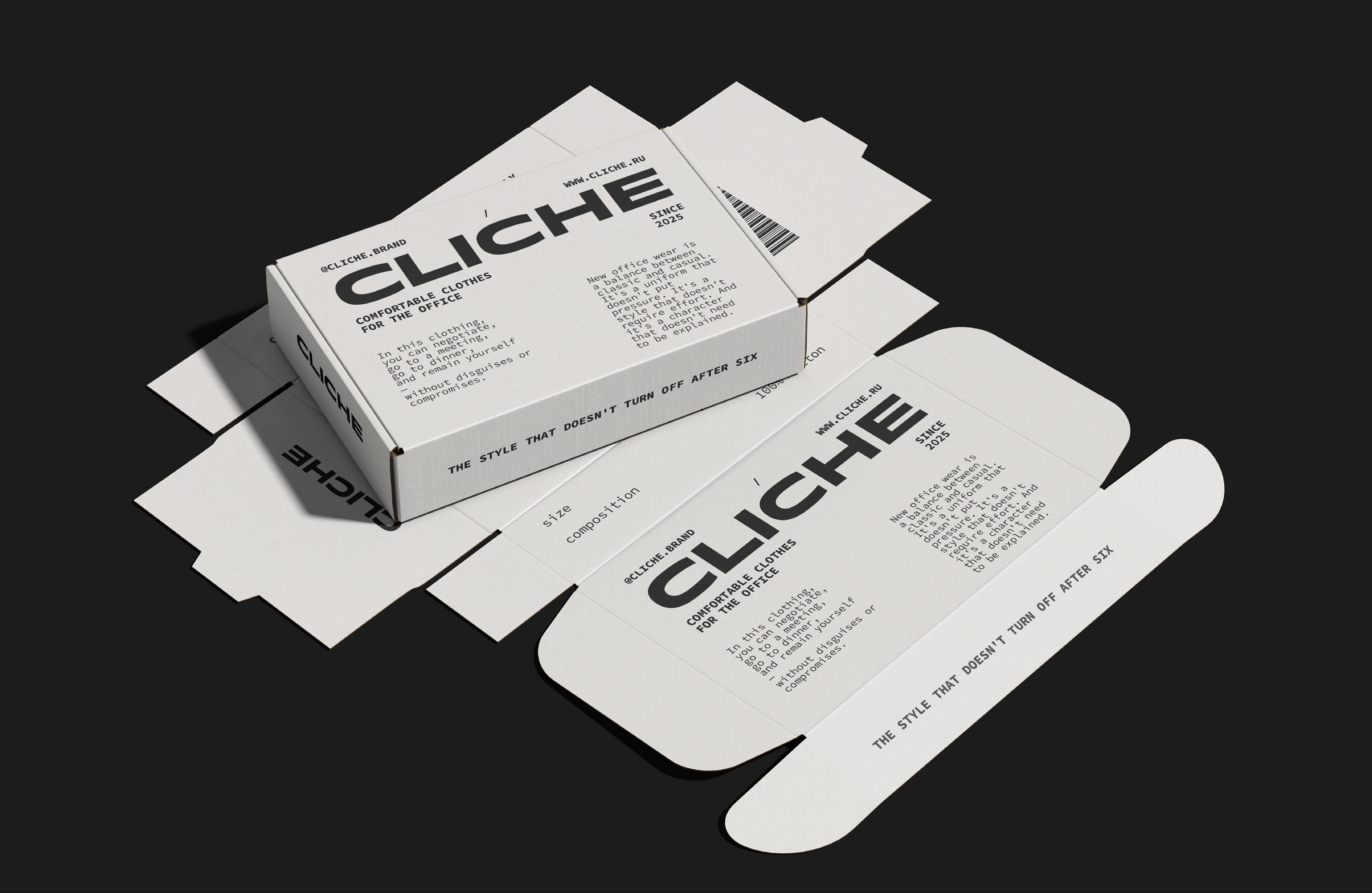 CLICHE I бренд повседневной одежды — Изображение №9 — Брендинг на Dprofile