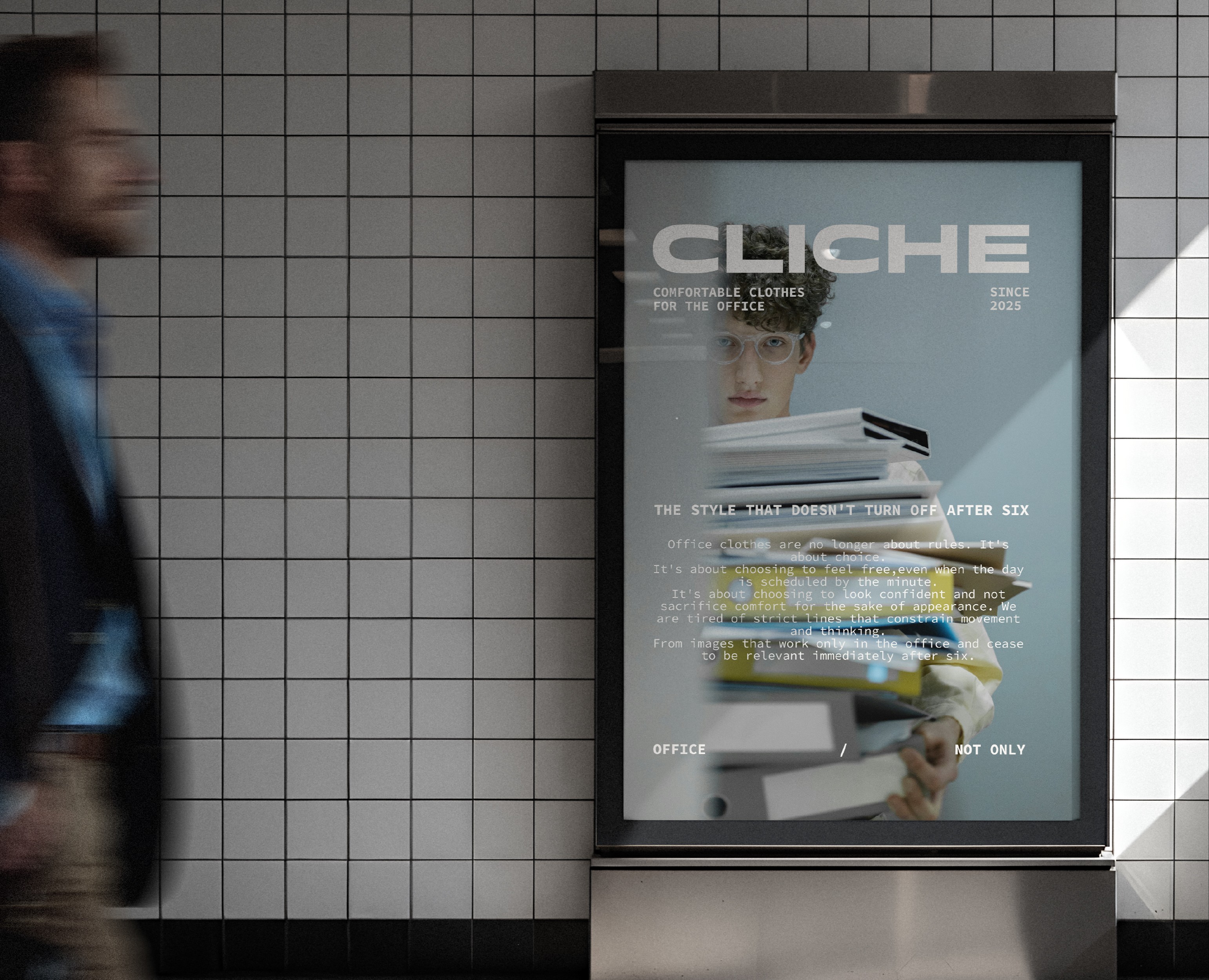 CLICHE I бренд повседневной одежды — Брендинг на Dprofile