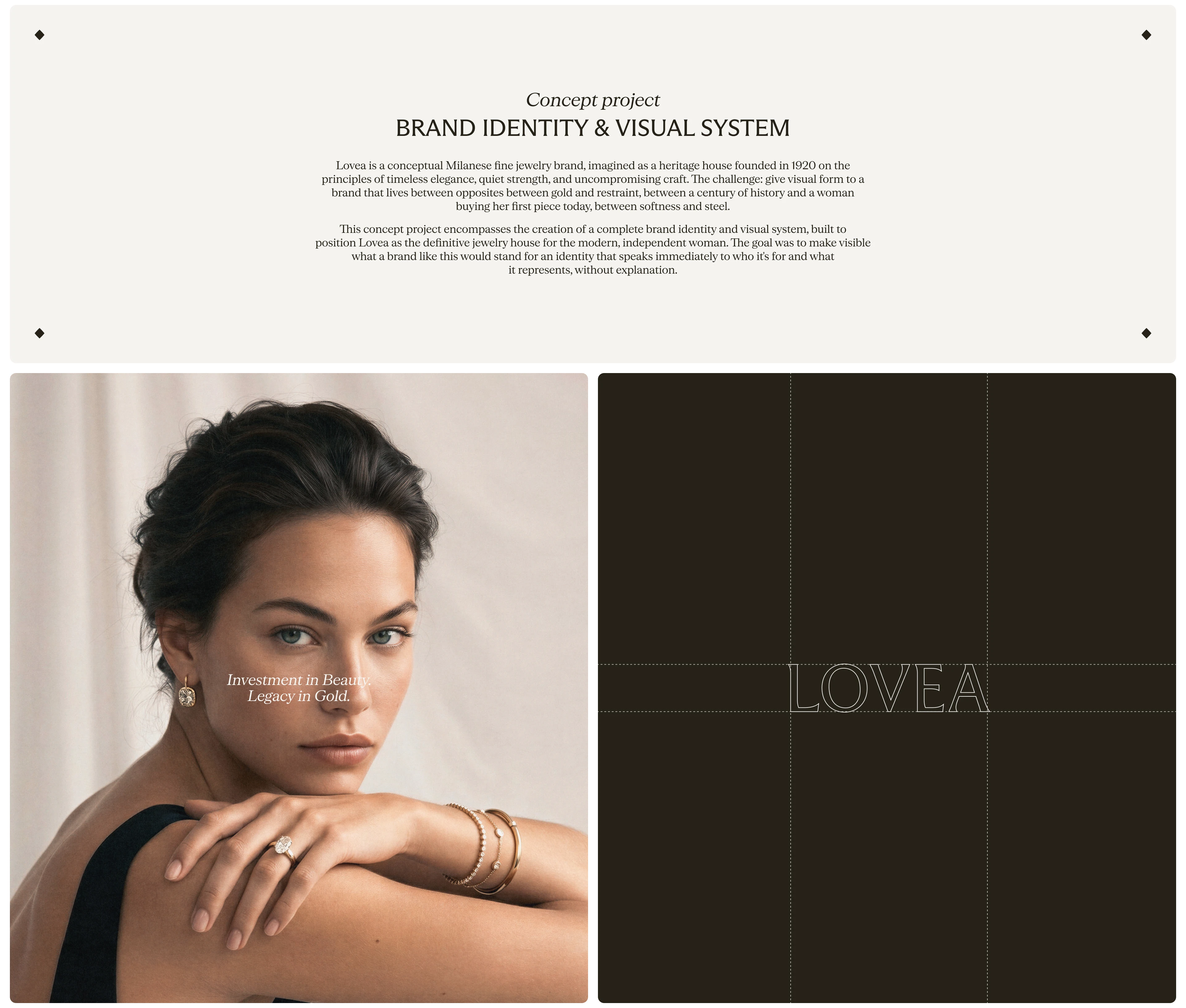 LOVEA — Visual Identity — Изображение №2 — Брендинг, Графика на Dprofile