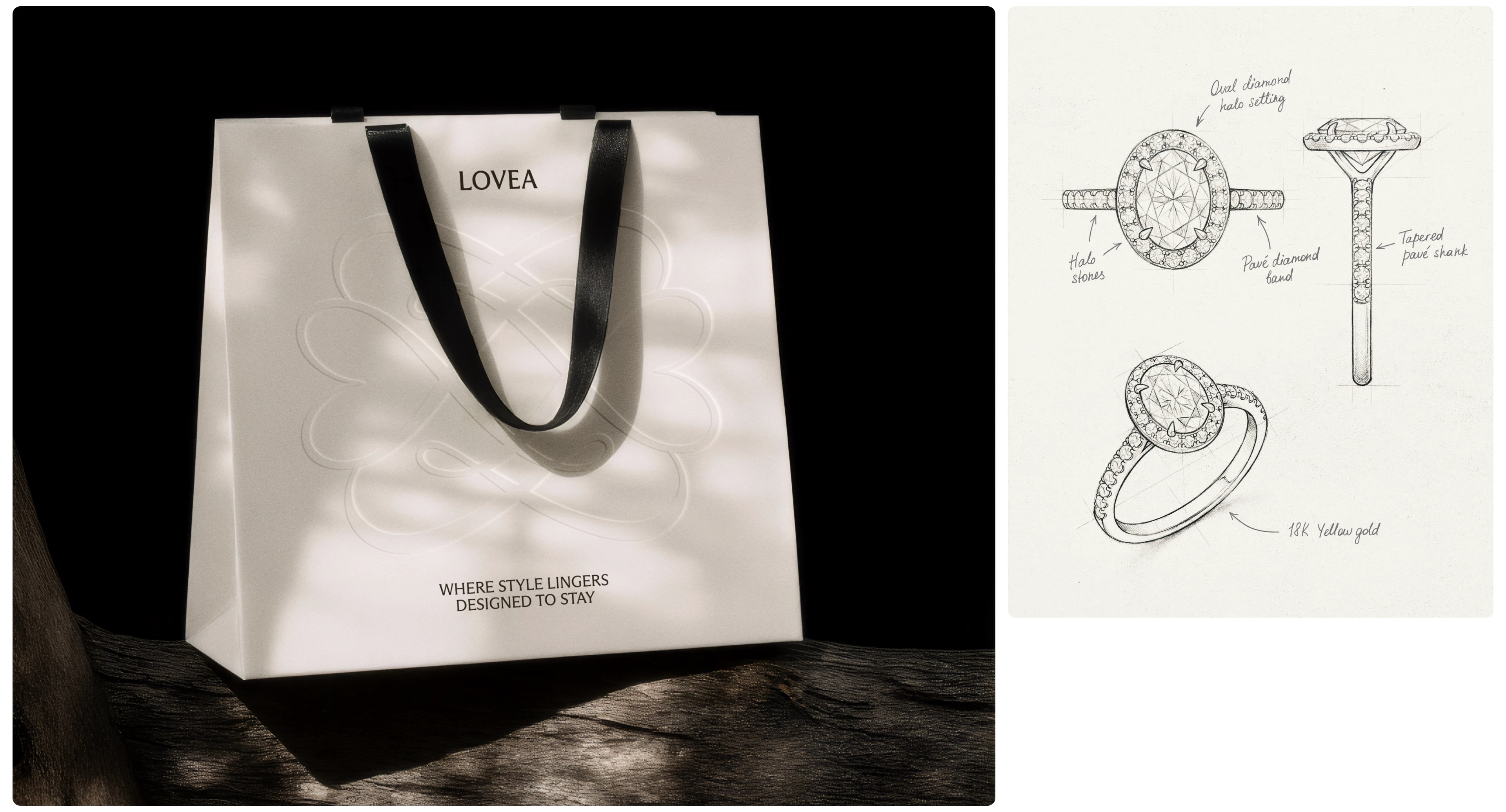 LOVEA — Visual Identity — Изображение №6 — Брендинг, Графика на Dprofile