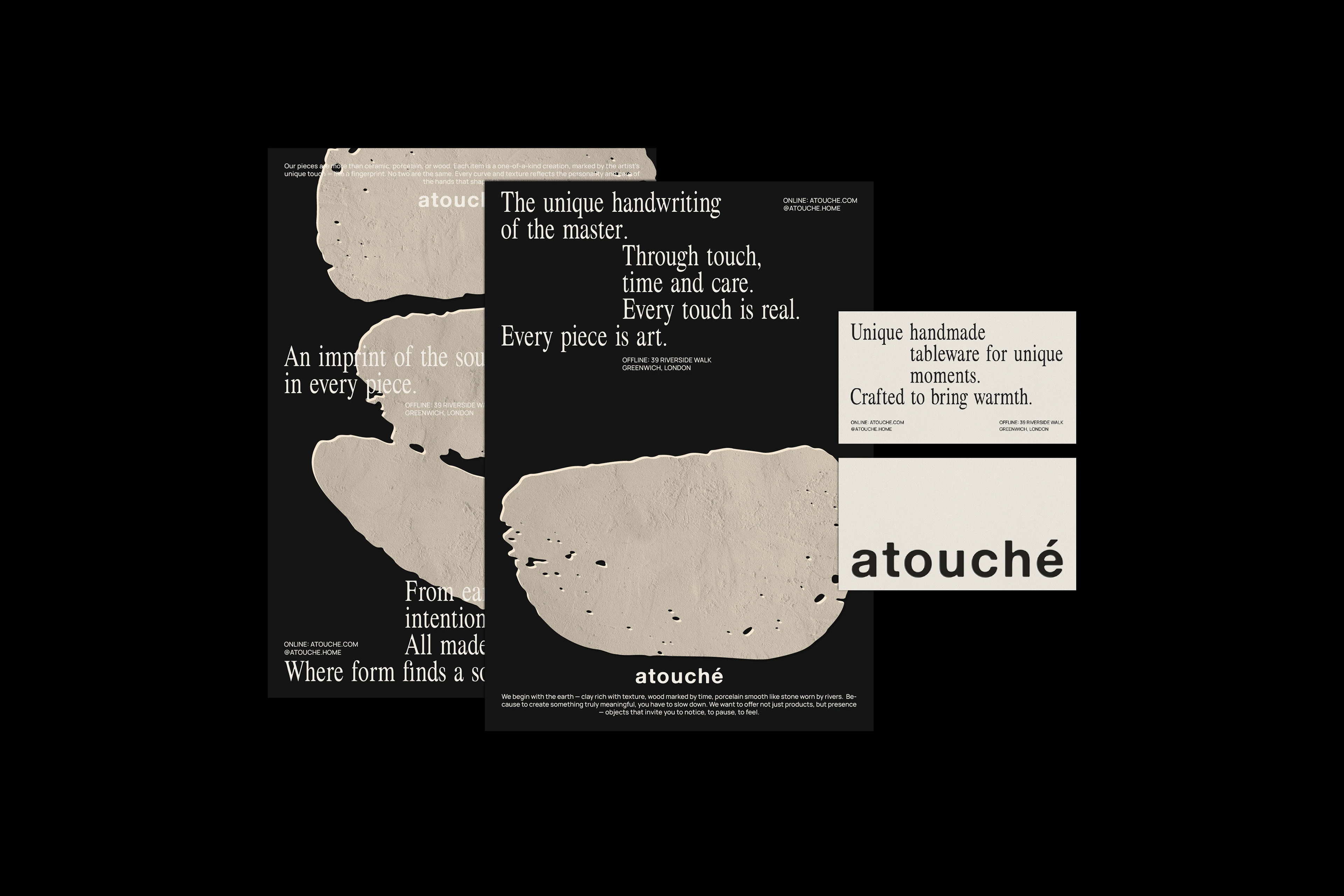 ATOUCHÉ / HANDMADE DISHES — Изображение №9 — Брендинг, Графика на Dprofile