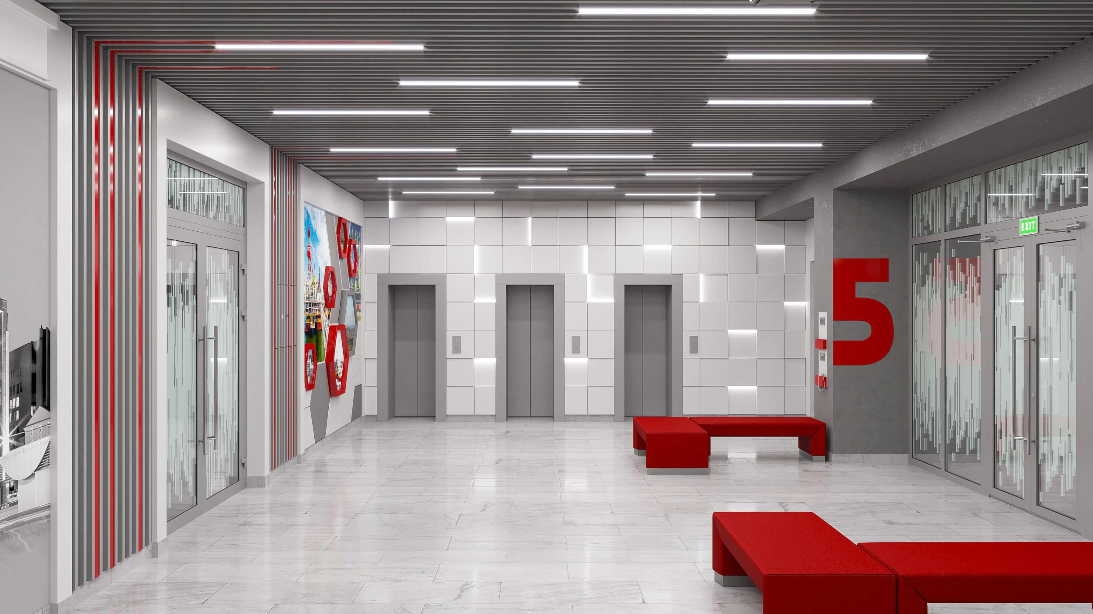 Университет И.М. Губкина кафедра нефтяников "Лукойл" — Изображение №7 — Архитектура на Dprofile