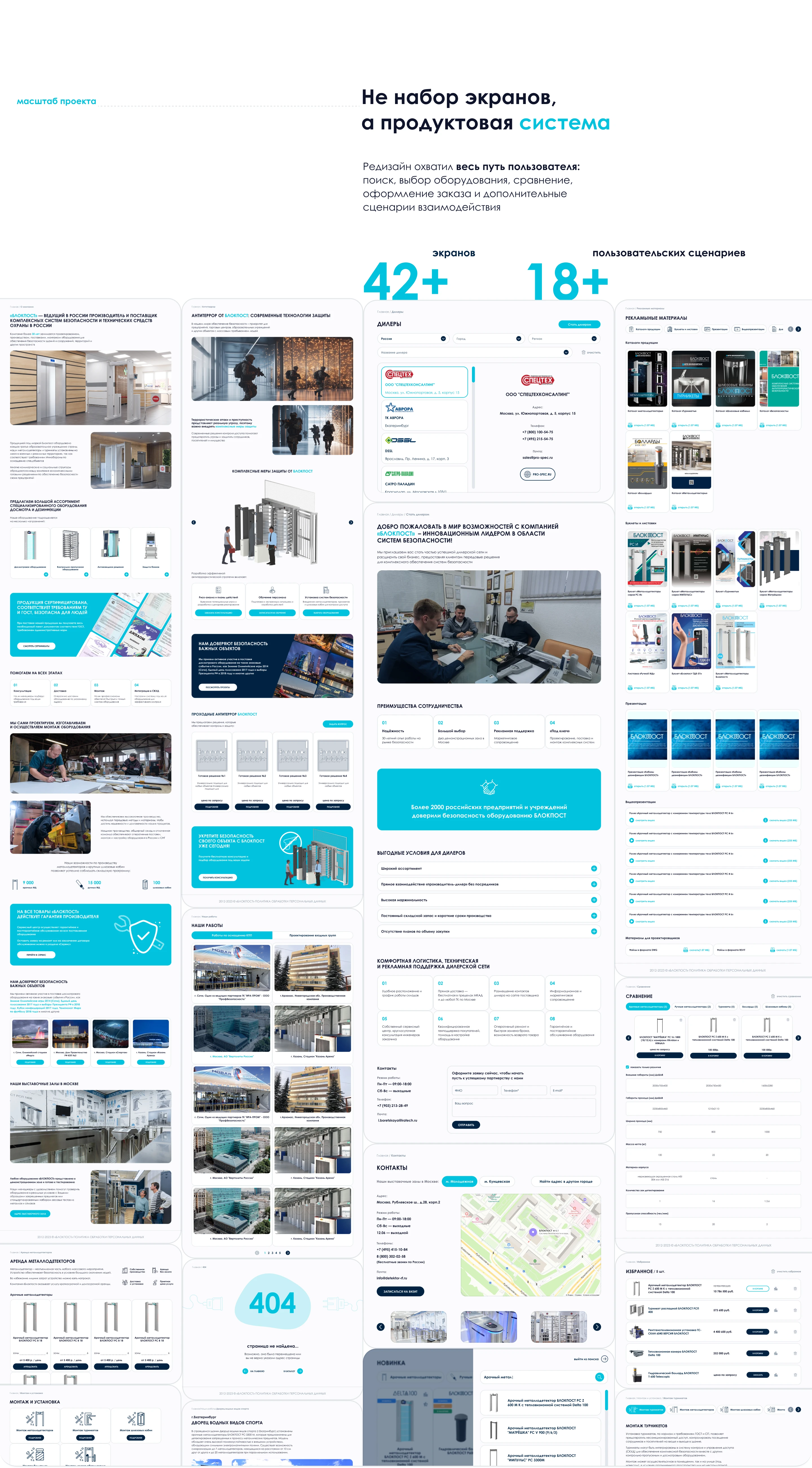 B2B UX/UI Redesign for Security Equipment Platform — Изображение №21 — Интерфейсы на Dprofile