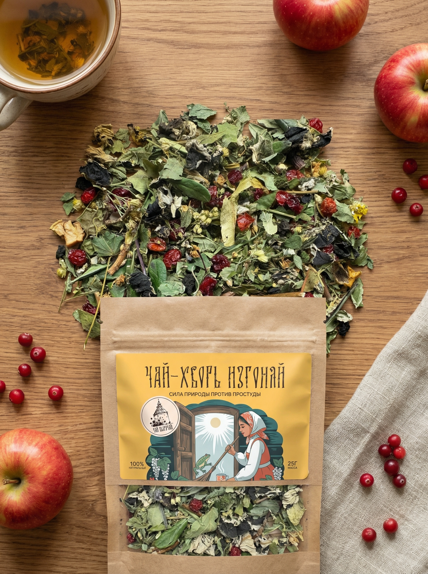 Псковский чай. Брендинг и упаковка — Изображение №11 — Брендинг на Dprofile
