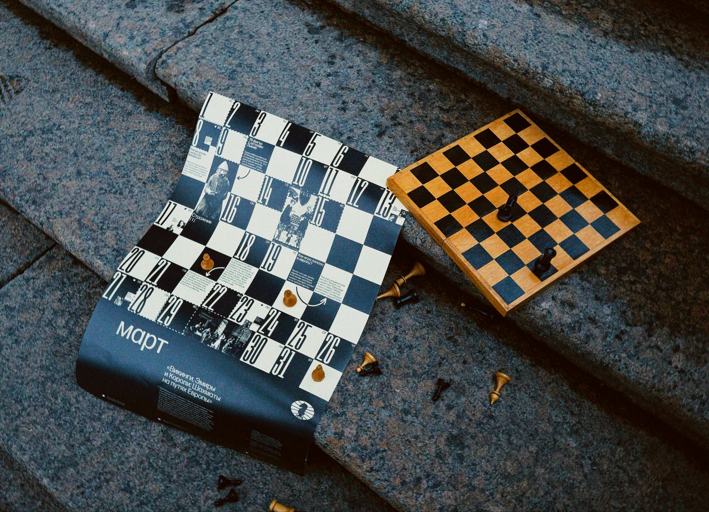 Календарь шахматных эпох для FIDE — Изображение №16 — Брендинг, Графика на Dprofile