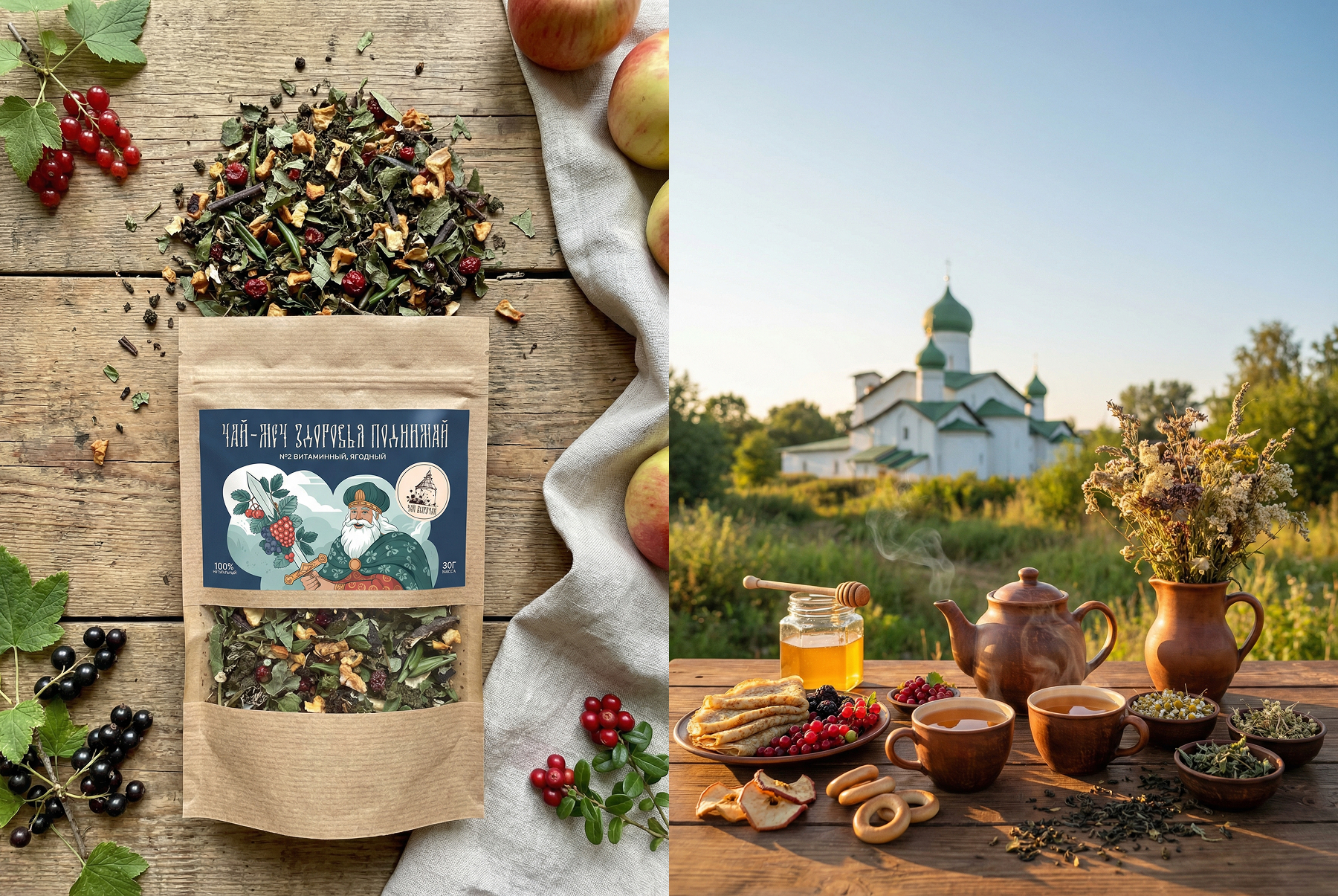 Псковский чай. Брендинг и упаковка — Изображение №12 — Брендинг на Dprofile