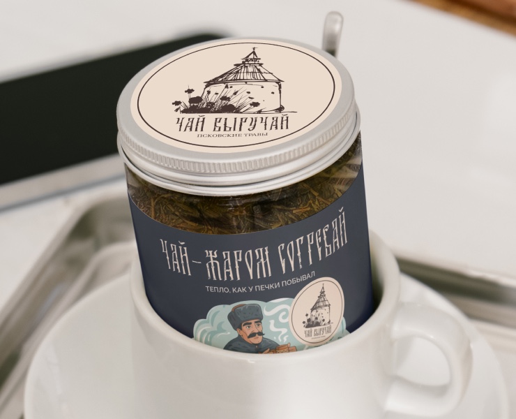 Псковский чай. Брендинг и упаковка — Брендинг на Dprofile