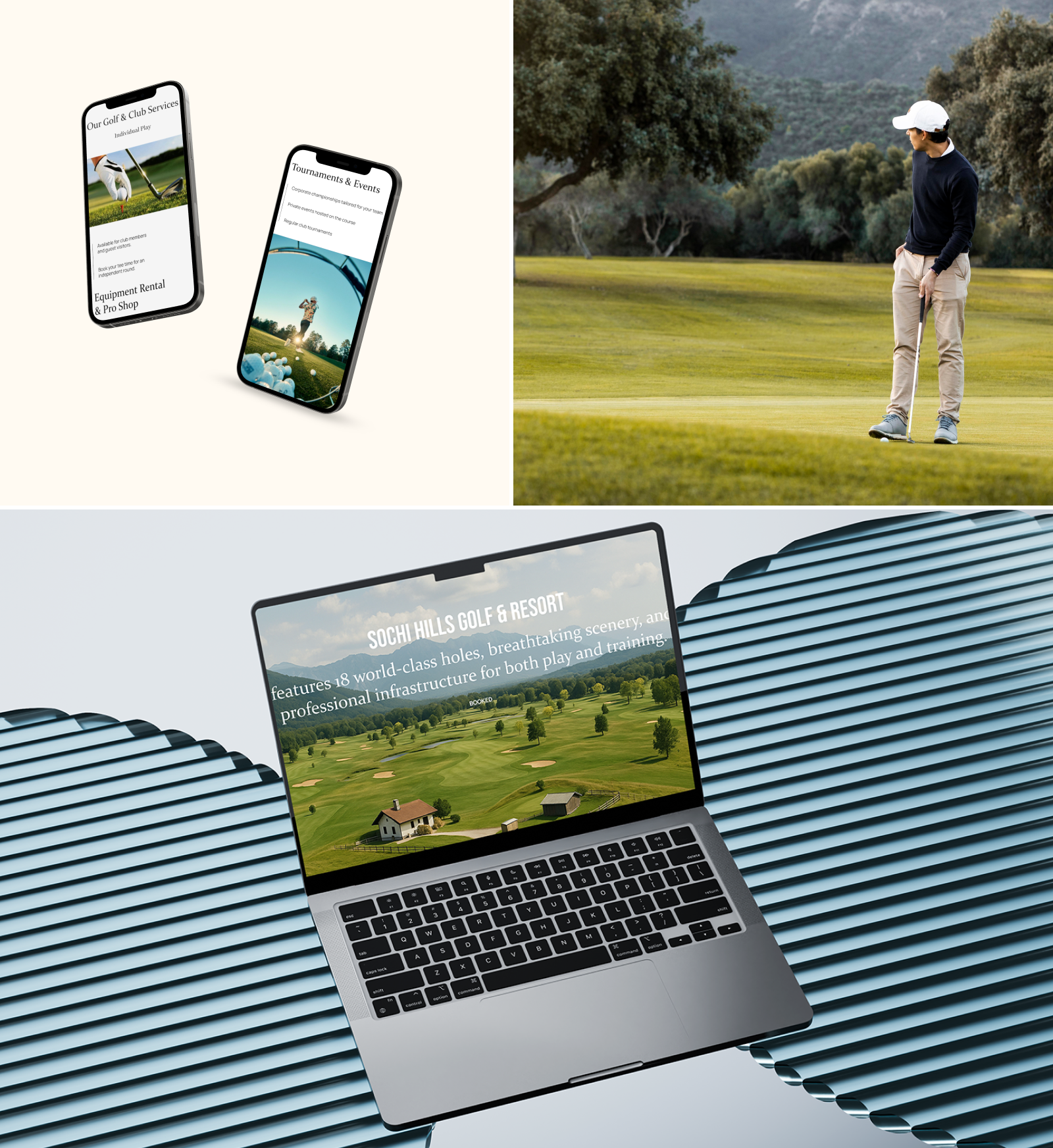 GOLF CLUB — Изображение №12 — Интерфейсы на Dprofile