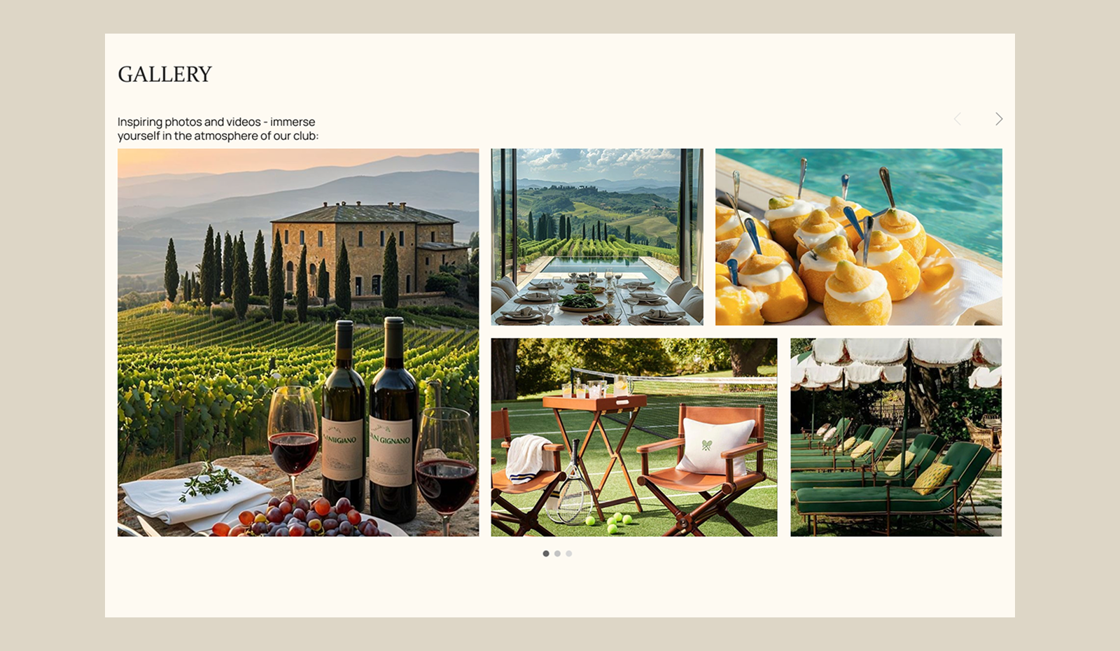 GOLF CLUB — Изображение №10 — Интерфейсы на Dprofile