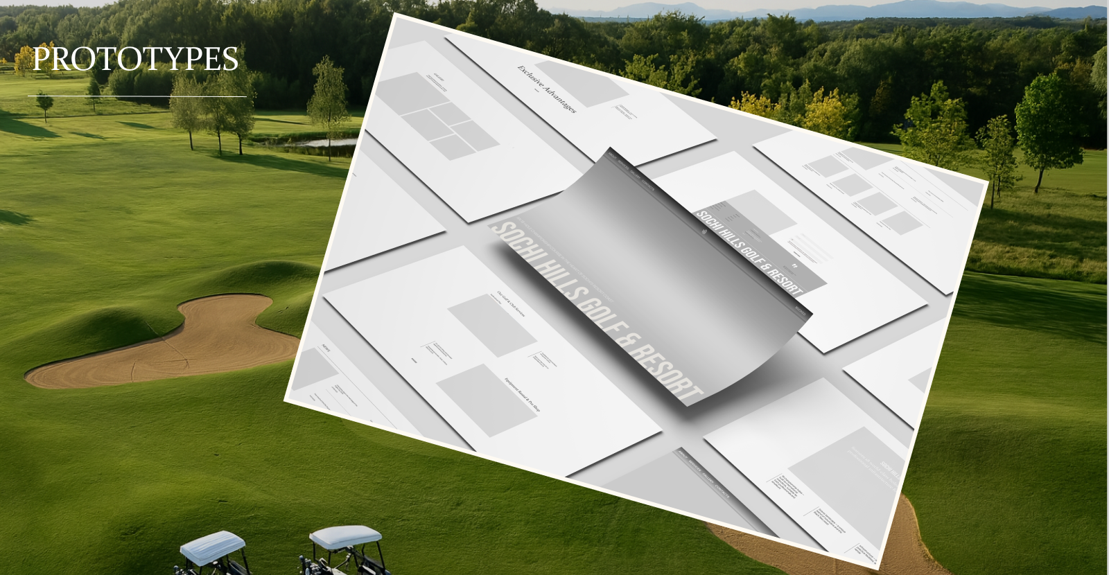 GOLF CLUB — Изображение №3 — Интерфейсы на Dprofile