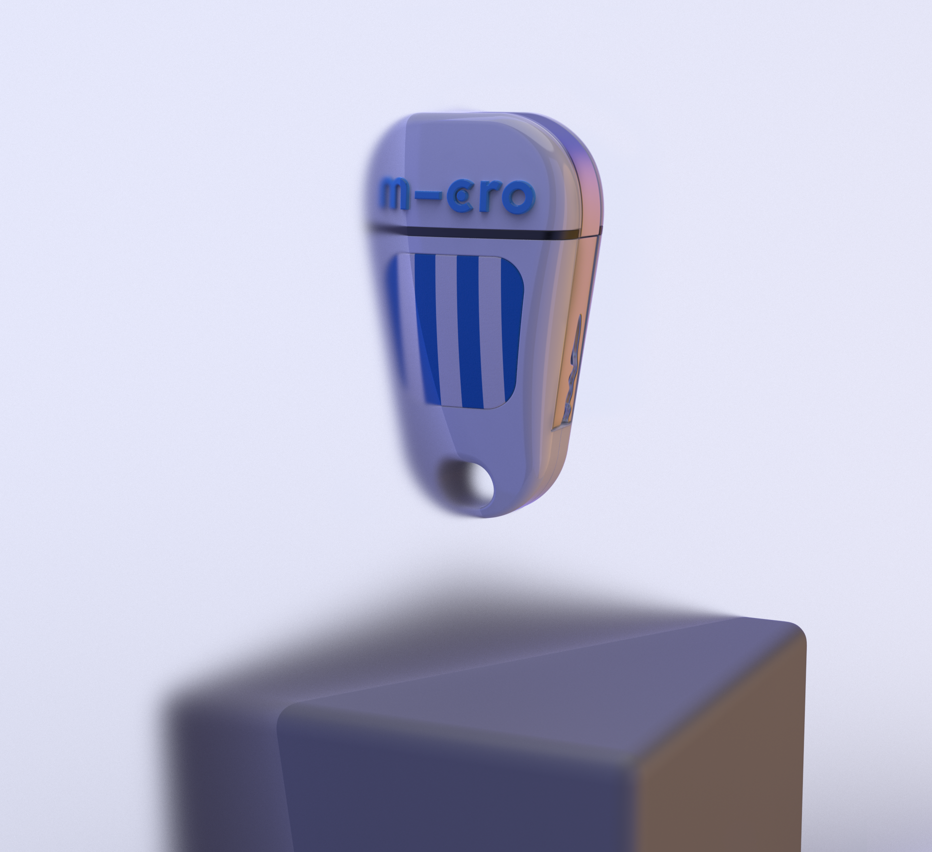 Дизайн ключа для Microlino Spaggina — Изображение №1 — 3D, Анимация на Dprofile