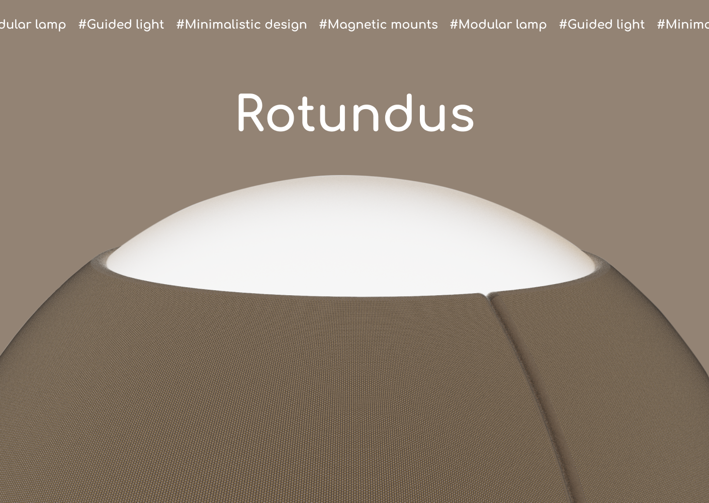 Настольная лампа Rotundus — Изображение №1 — 3D на Dprofile