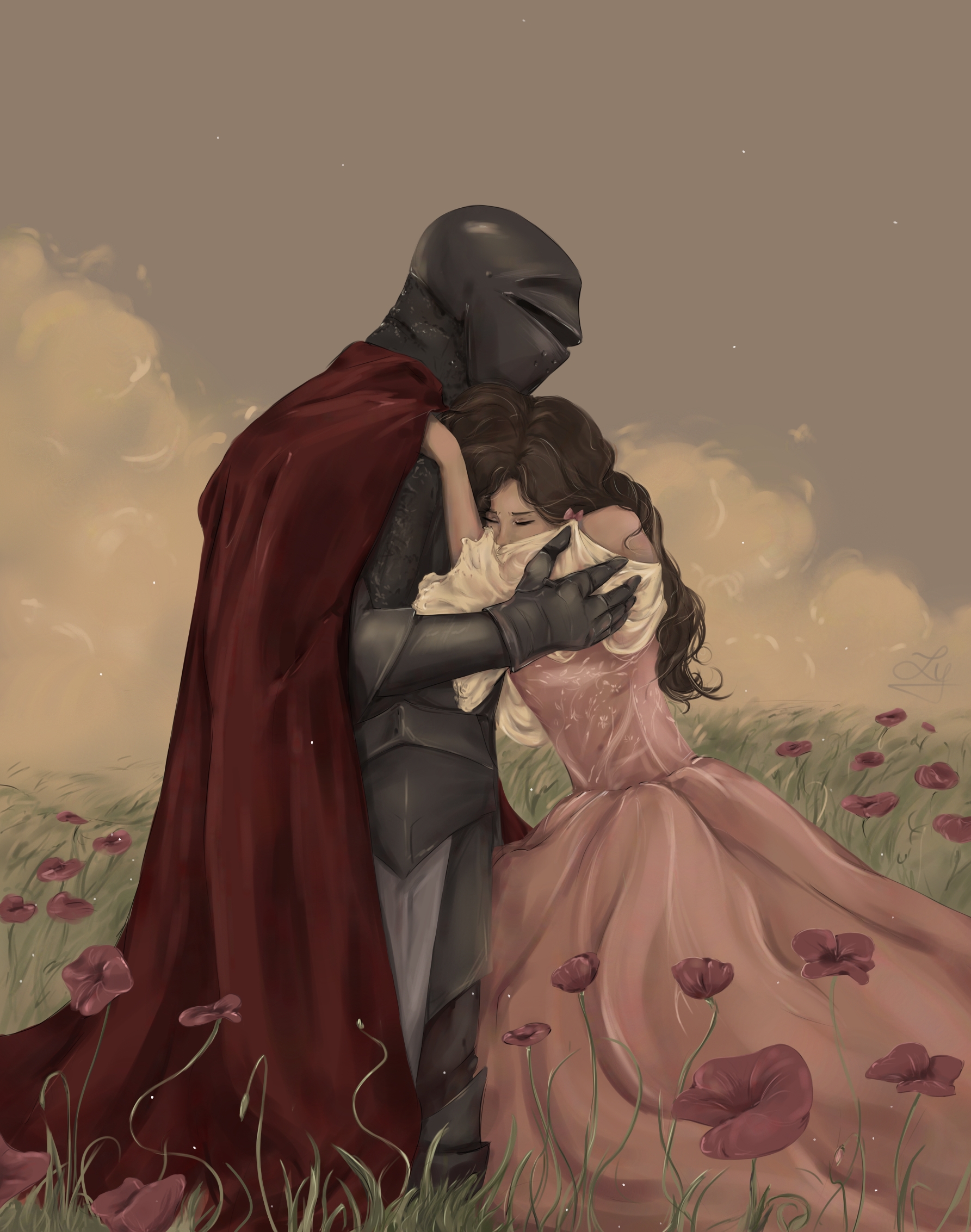 После битвы - объятия — Изображение №2 — Иллюстрация на Dprofile