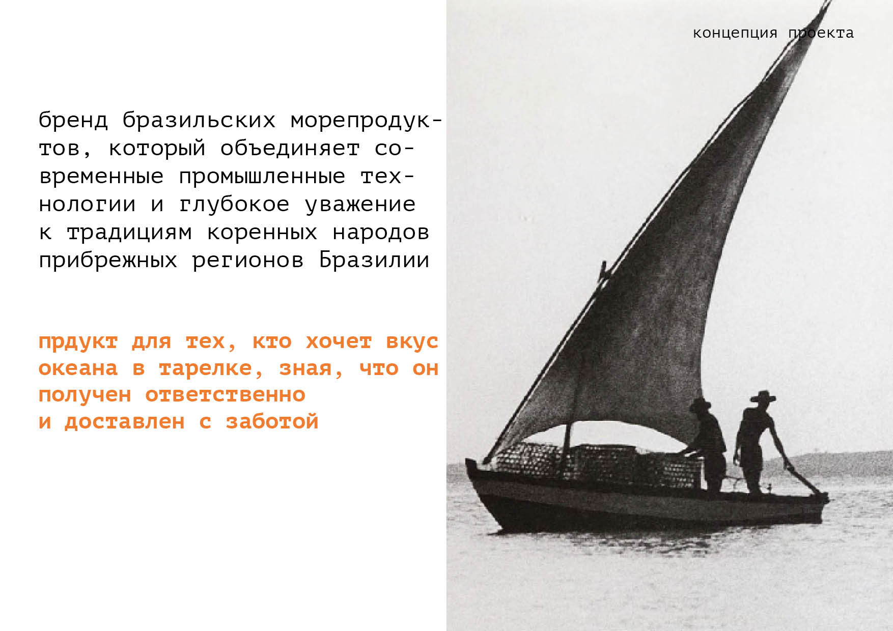 крафтовая упаковка бразильских морепродуктов — Изображение №3 — Интерфейсы, Брендинг на Dprofile