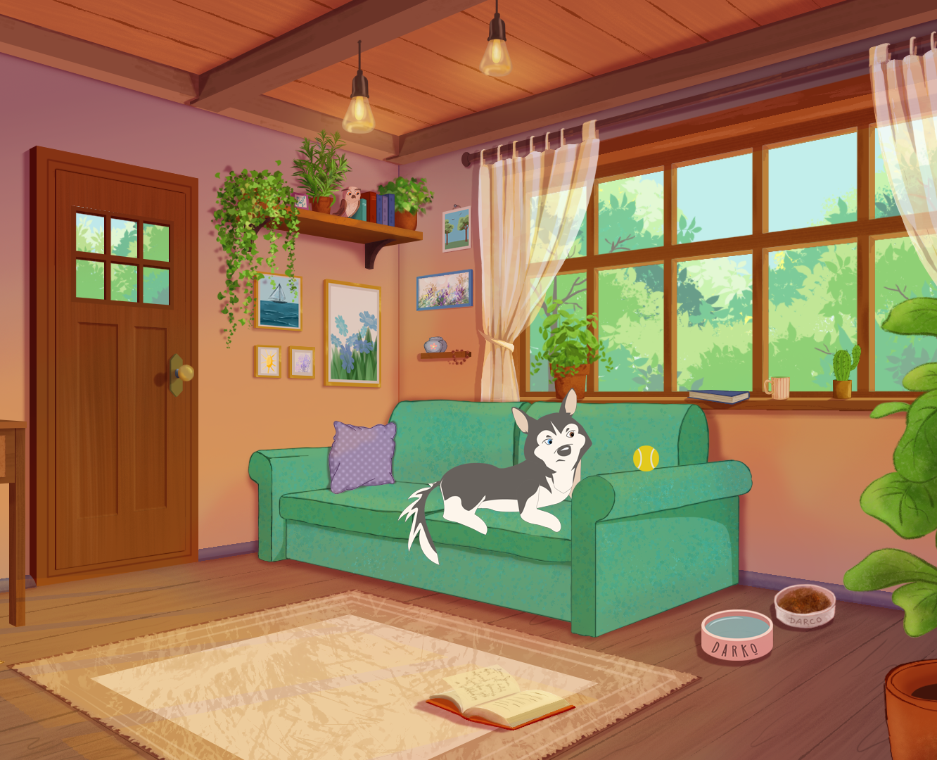 Darko's day — Иллюстрация, Графика на Dprofile