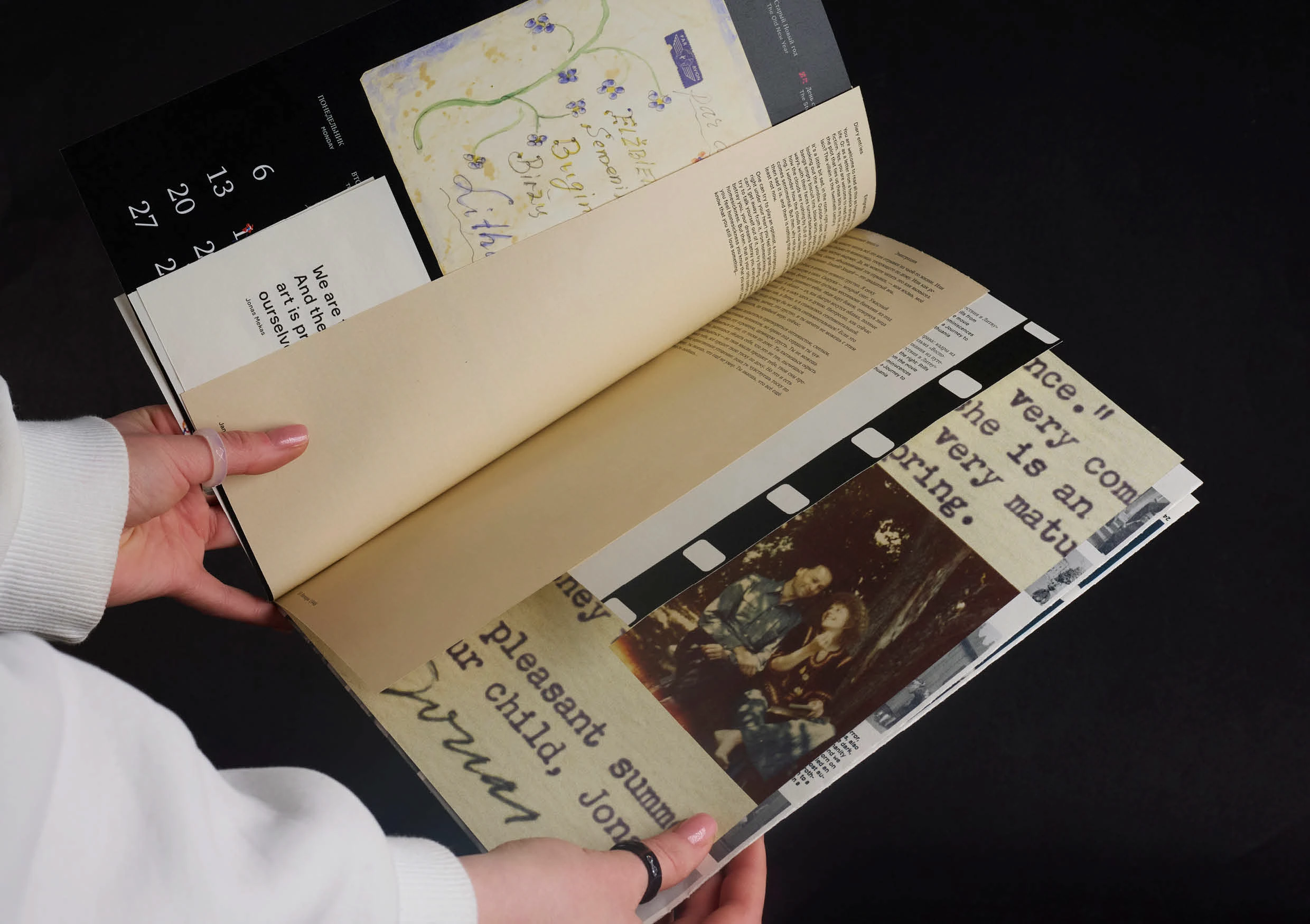 Календарь Йонаса Мекаса — Изображение №20 — Графика на Dprofile