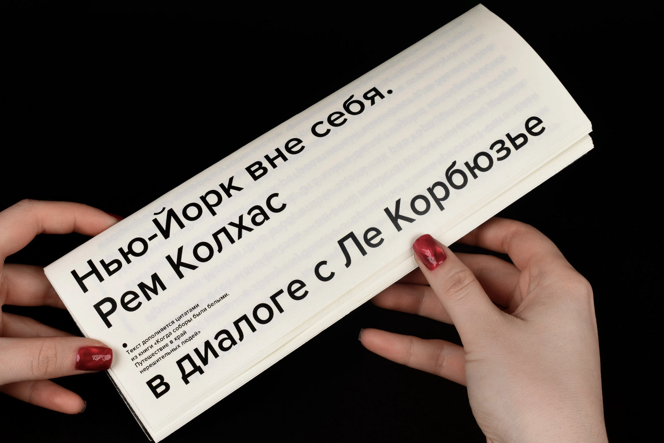 В диалоге с Ле Корбюзье. Зин-тизер — Изображение №1 — Графика на Dprofile