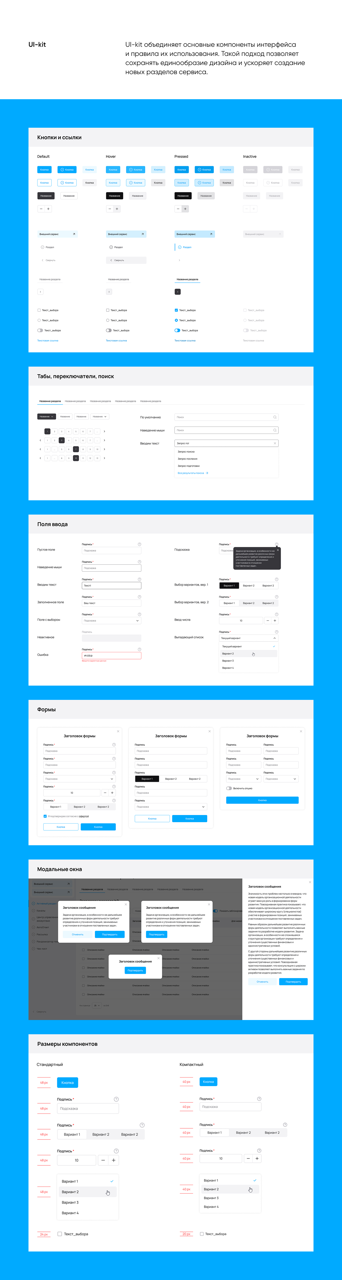 Личный кабинет аналитики Avito — UX/UI дизайн — Изображение №4 — Интерфейсы на Dprofile
