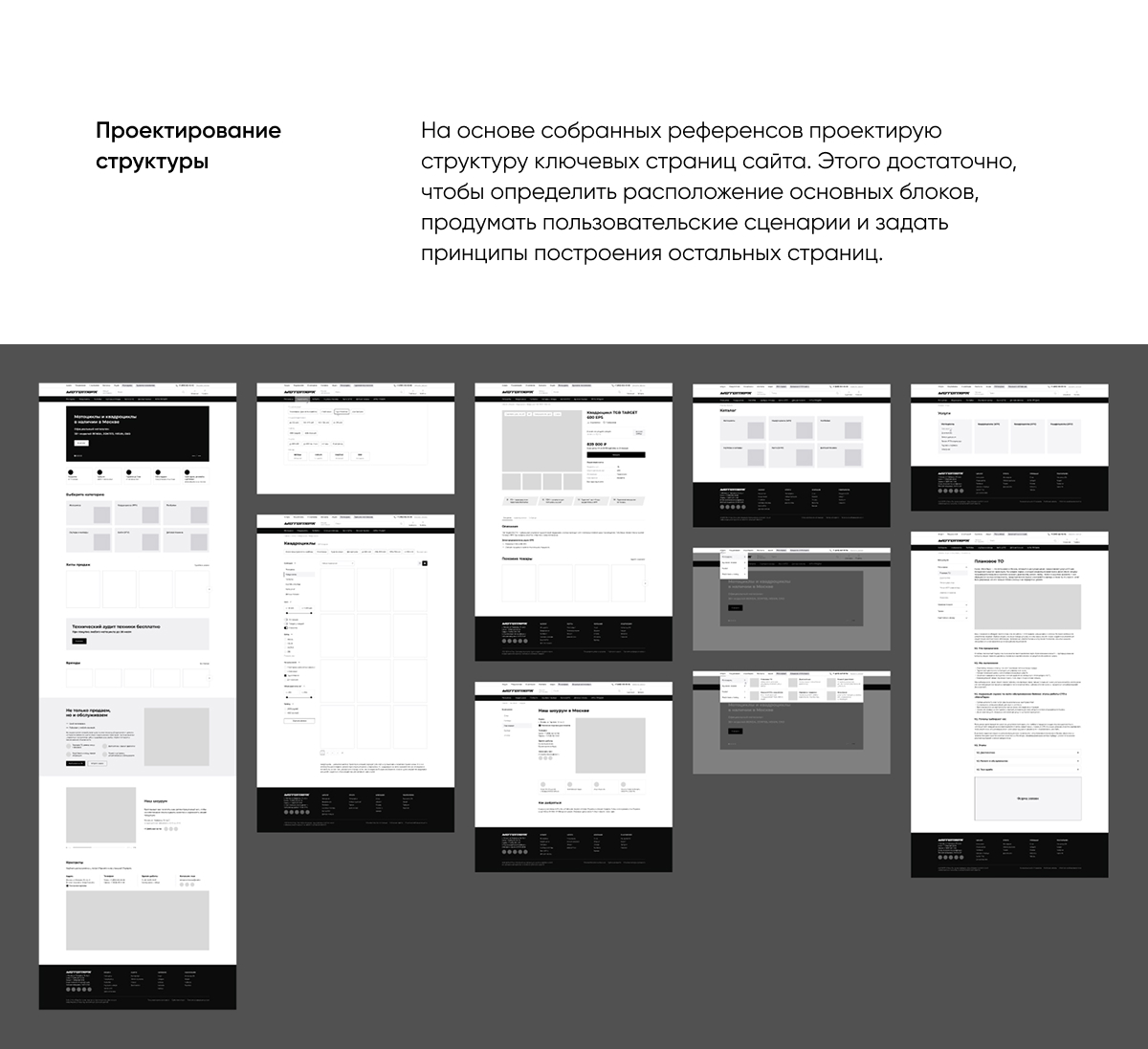 Интернет-магазин мототехники — Изображение №3 — Интерфейсы на Dprofile