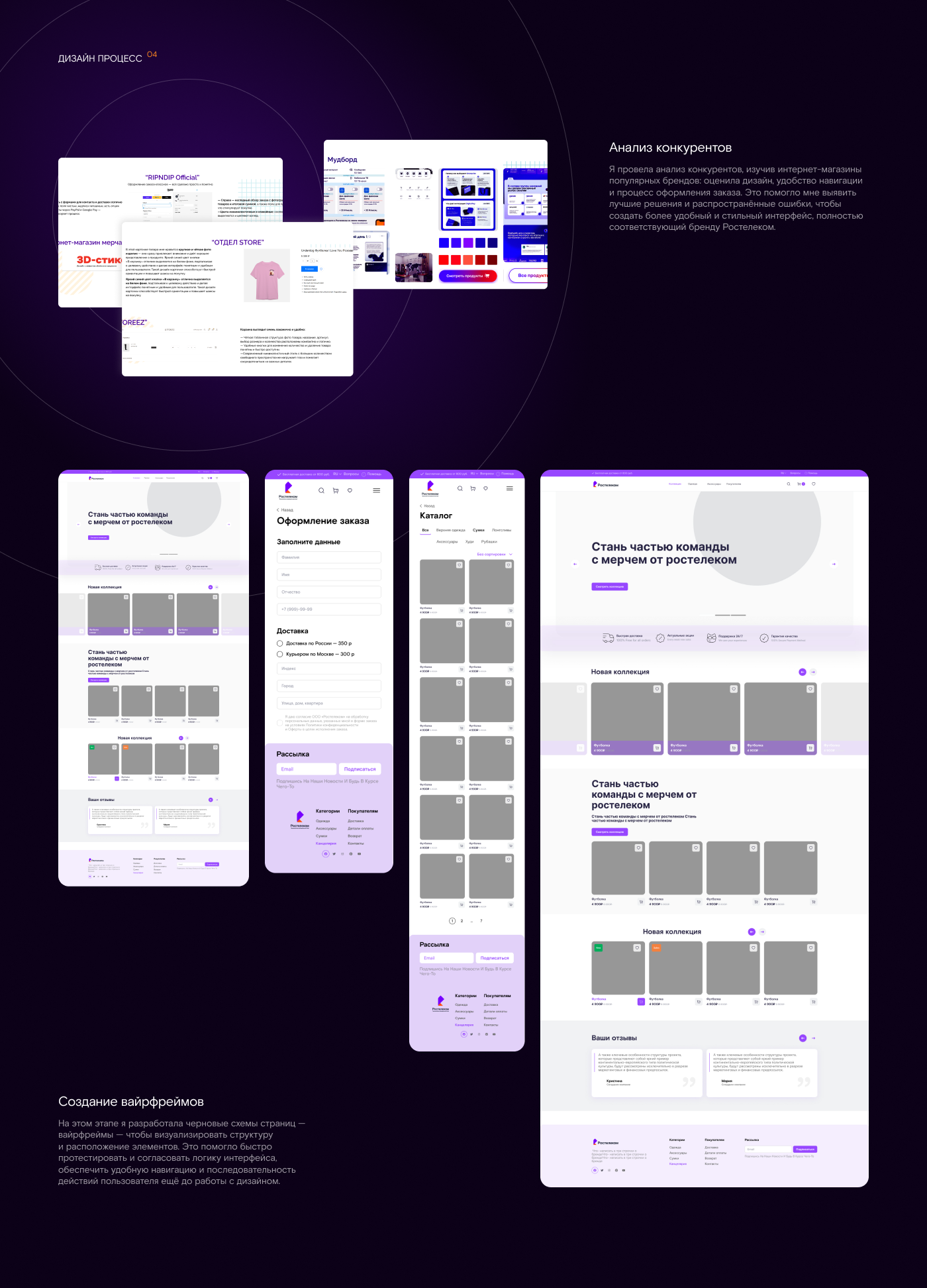 Онлайн-магазин сувенирной продукции "Ростелеком" — Изображение №6 — Интерфейсы на Dprofile