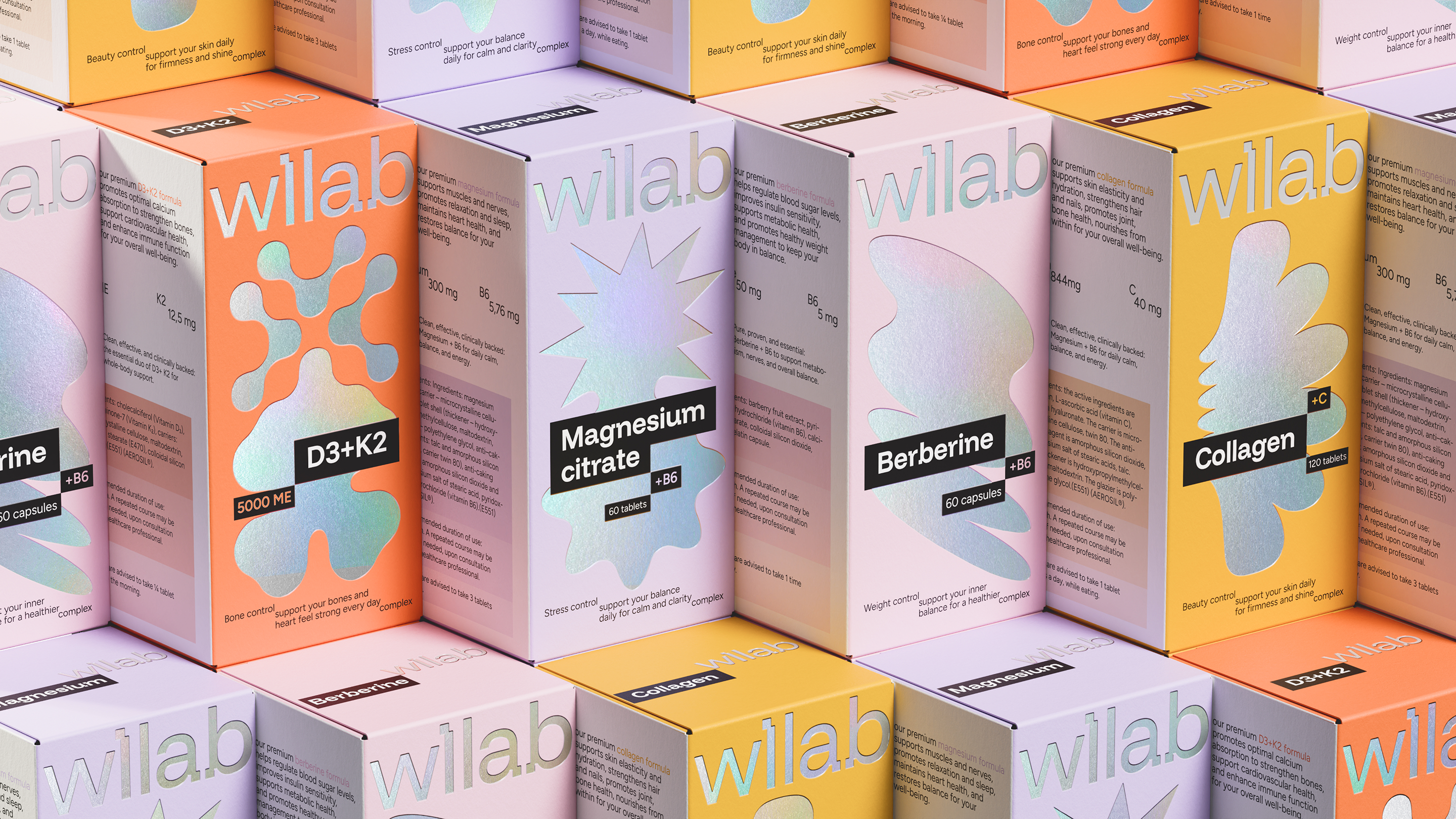 Премиальные БАДы wilab | Айдентика & Упаковка — Изображение №7 — Брендинг на Dprofile