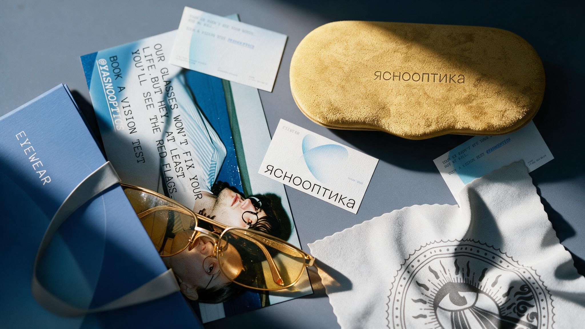 Яснооптика — Brand identity — Изображение №2 — Брендинг, 3D на Dprofile