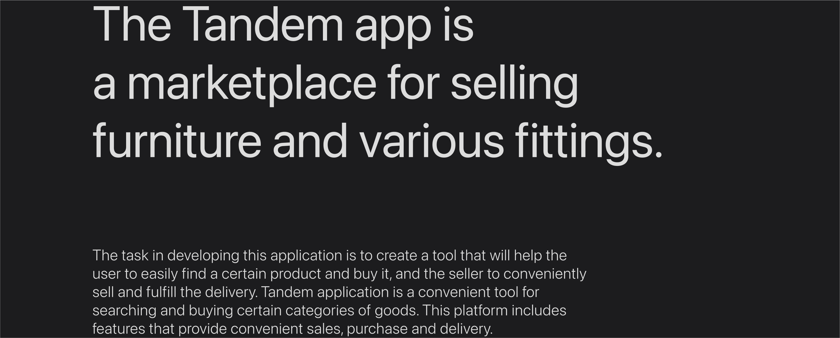 Tandem — Изображение №2 — Интерфейсы на Dprofile
