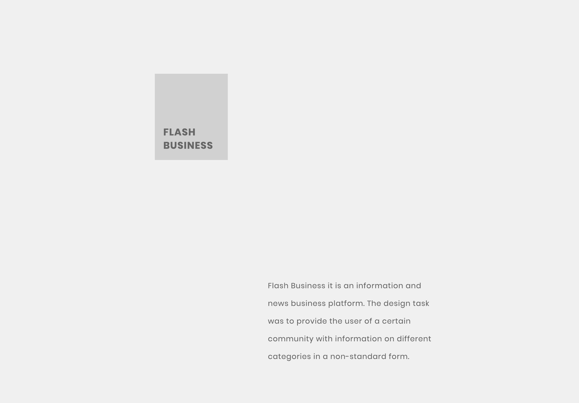 Flash Business — Изображение №1 — Интерфейсы на Dprofile