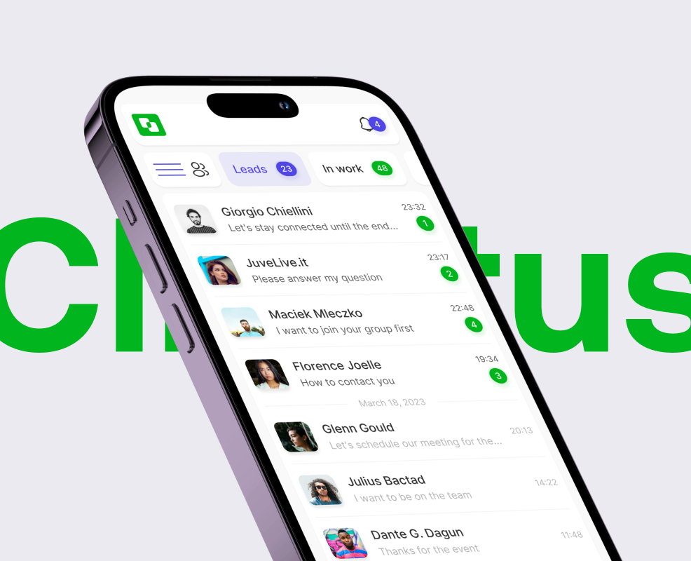 Clientus — Интерфейсы на Dprofile