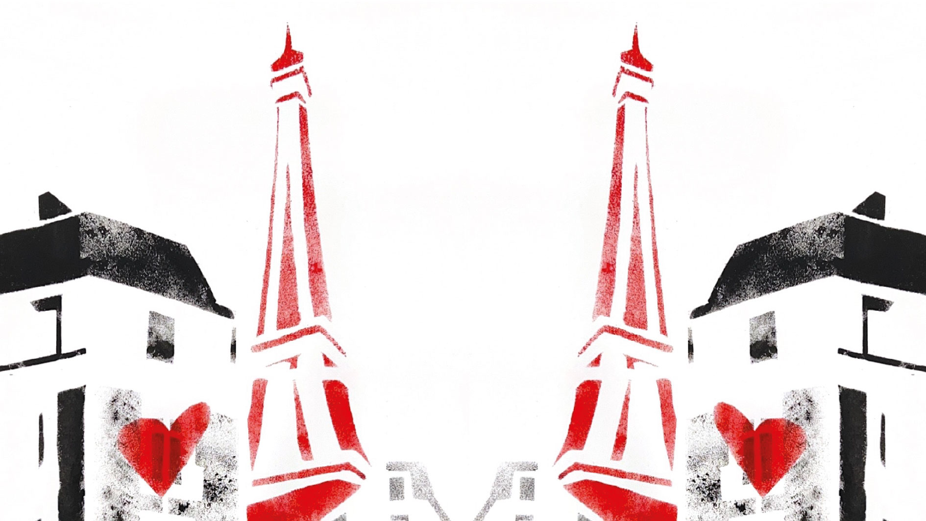 Свидание в Париже. Разработка афиши — Изображение №1 — Брендинг, Графика на Dprofile