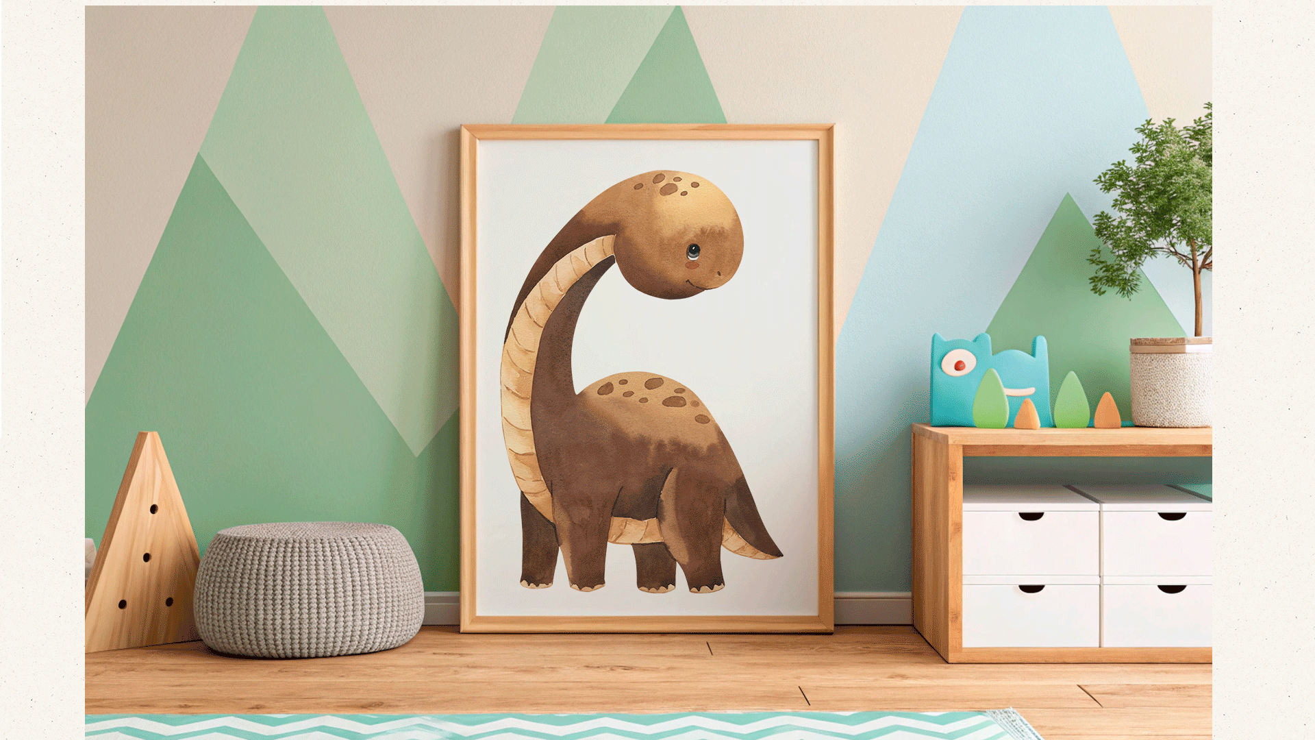 Акварельные иллюстрации динозавров — Изображение №7 — Иллюстрация, Графика на Dprofile