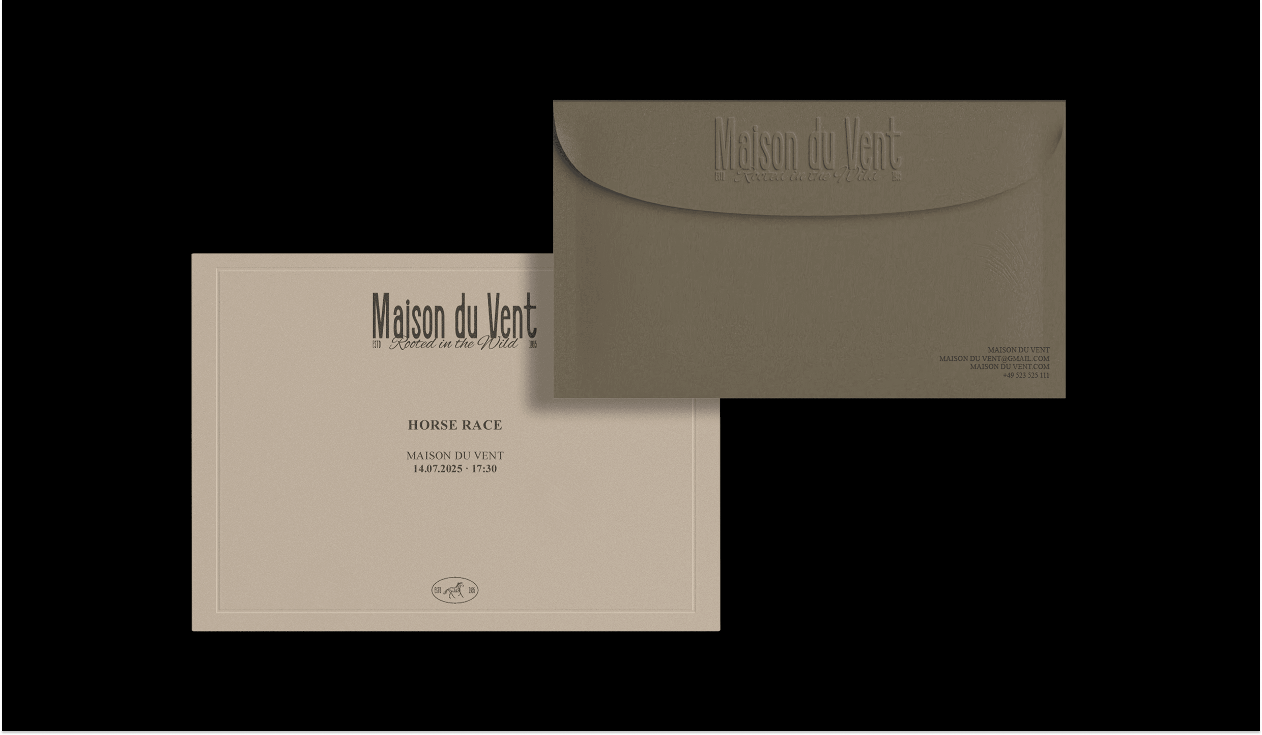 "Maison du Vent" — Identity for a Nature Riding Club — Изображение №8 — Брендинг на Dprofile