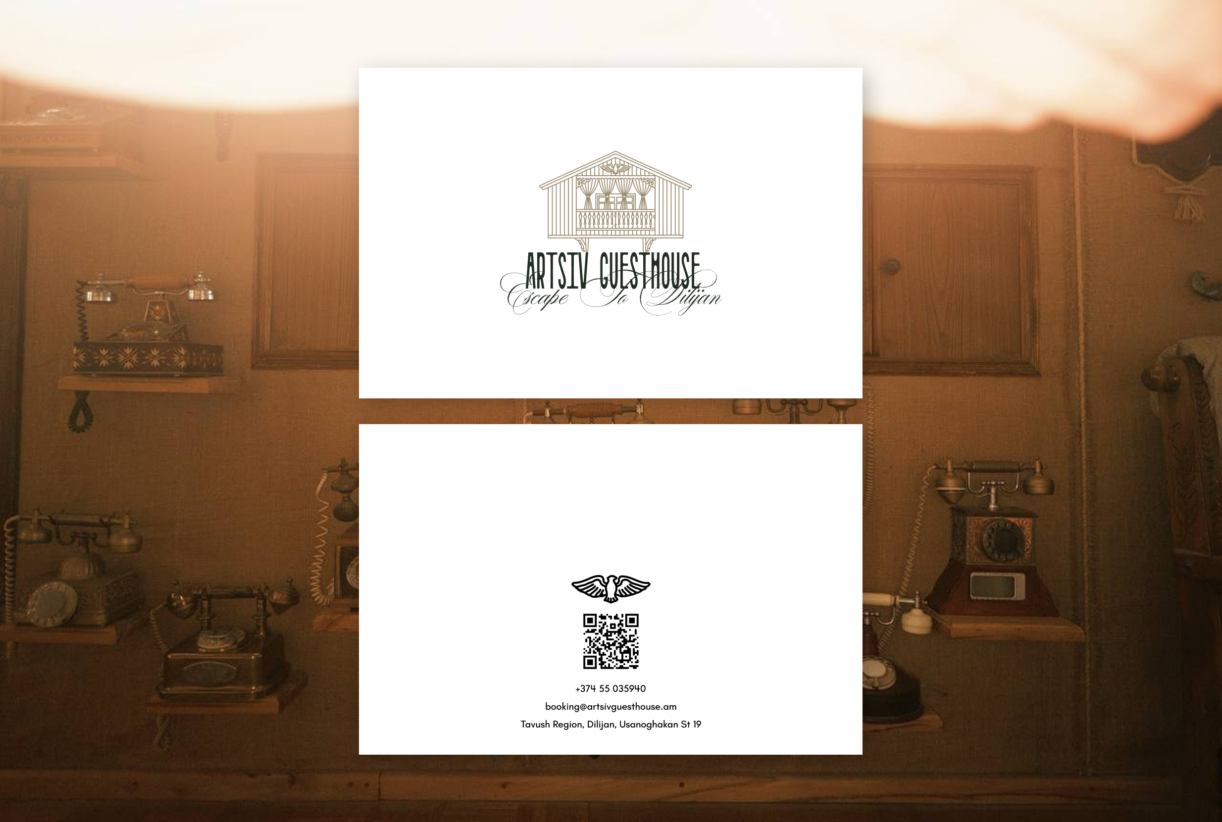 Artsiv Guesthouse — Brand Refresh & Website Redesign — Изображение №10 — Интерфейсы, Брендинг на Dprofile