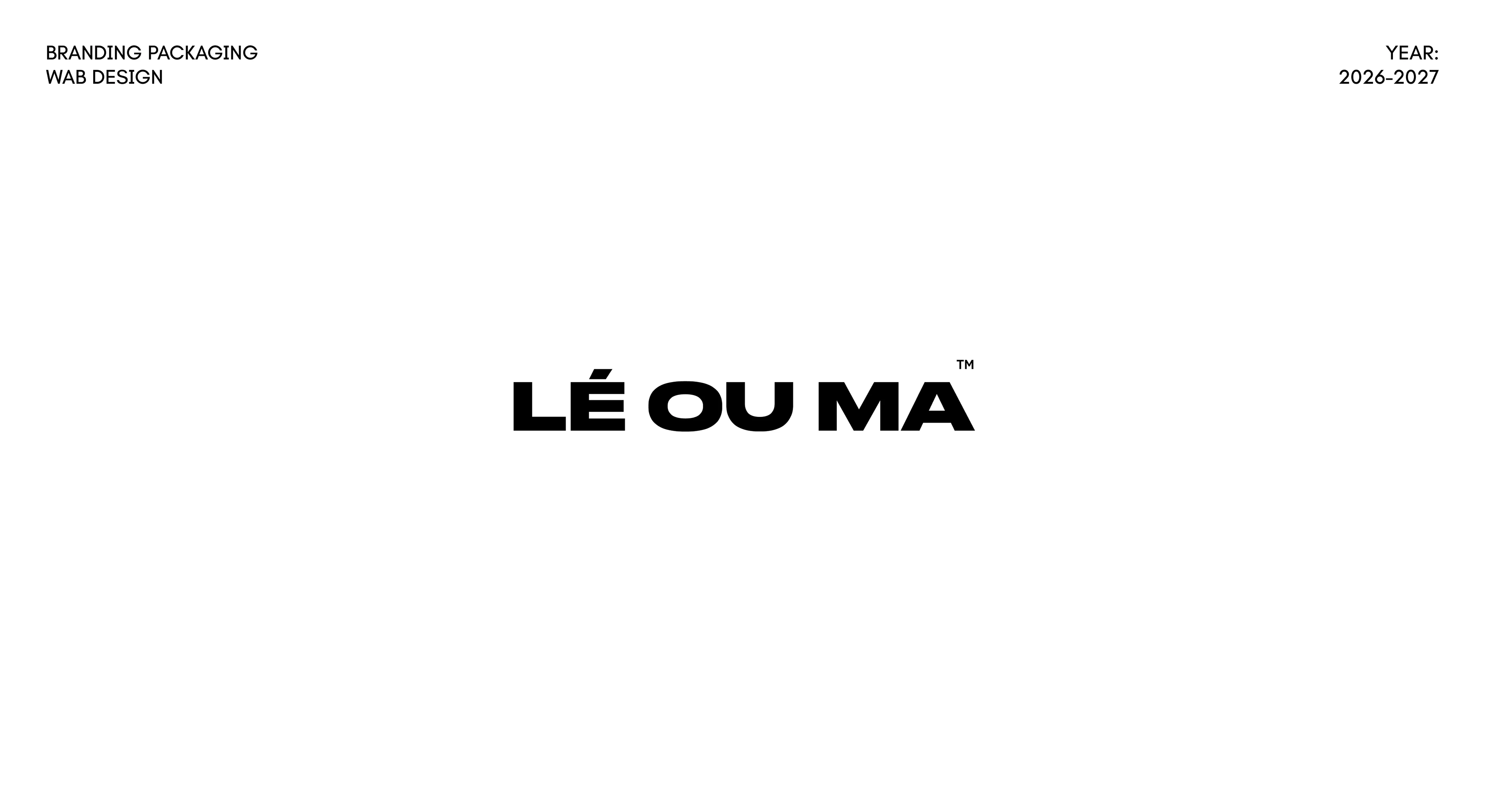 LÉ OU MA — Skincare Brand Identity & Packaging — Изображение №1 — Интерфейсы, Брендинг на Dprofile