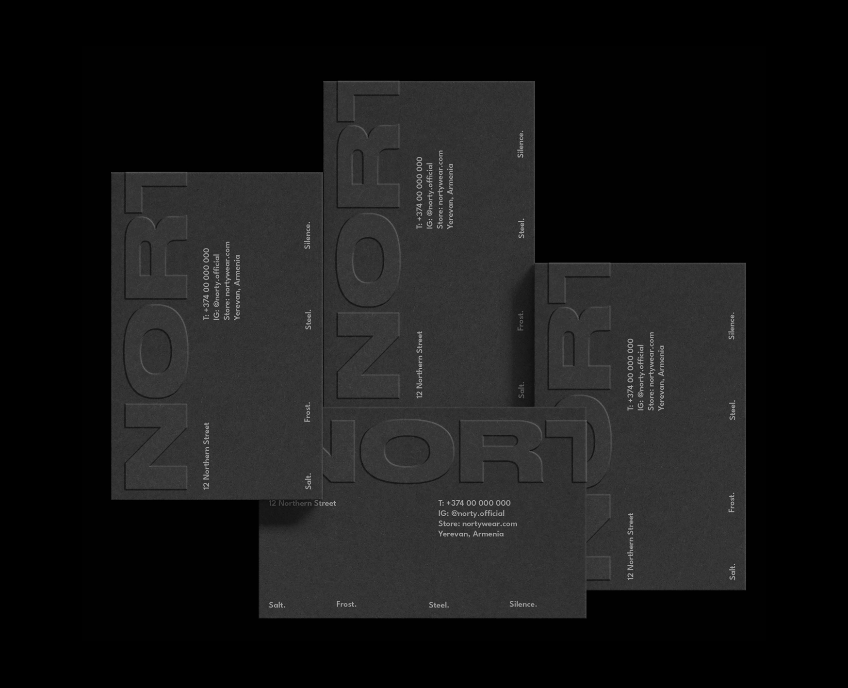 Northy. — Minimal Clothing Concept на Dprofile