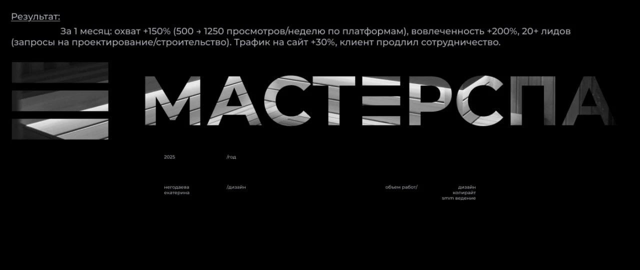 SMM Master Spa: Калининград — Изображение №6 — Брендинг, Маркетинг на Dprofile