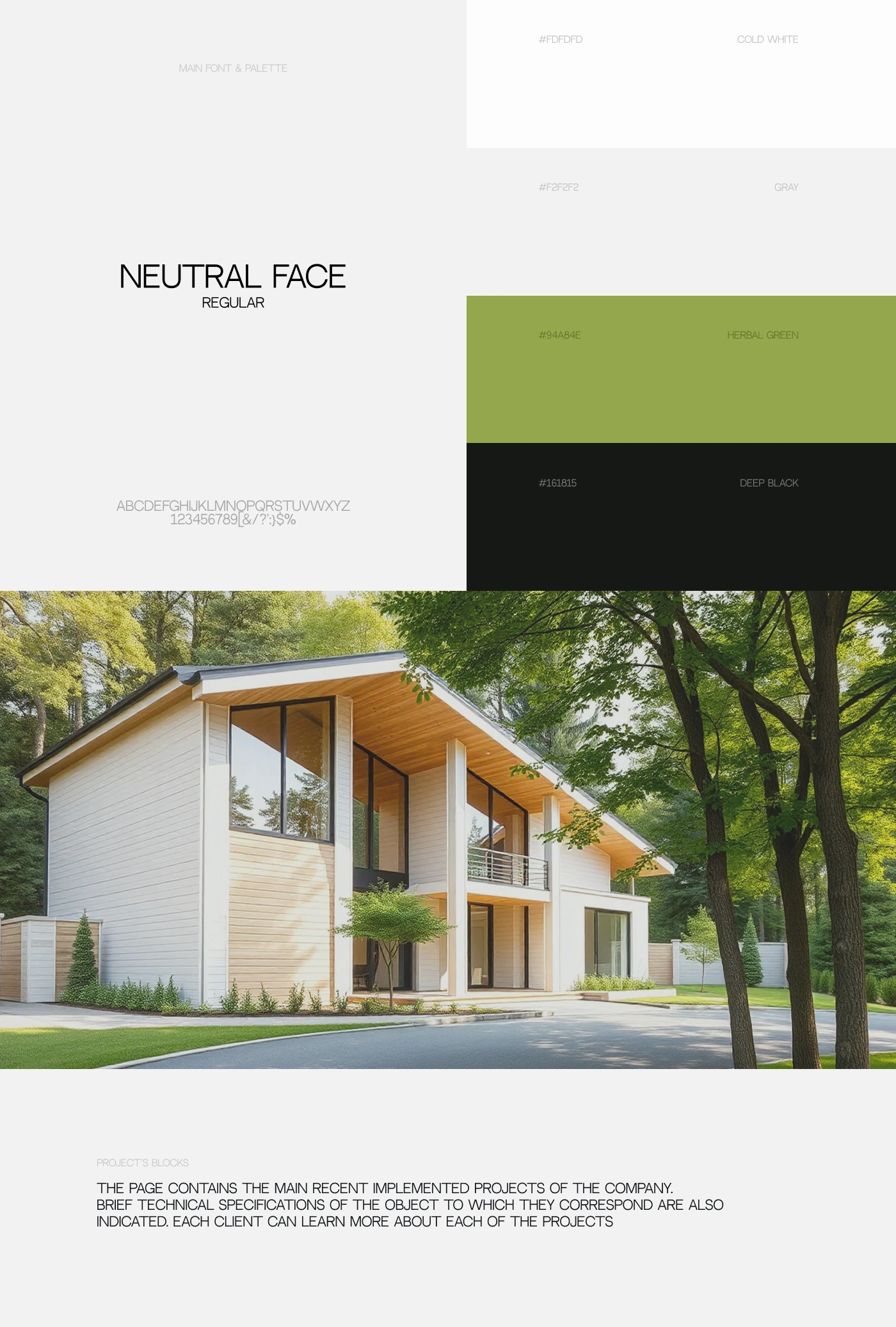 VILLA ERA | Architectural Company Landing Page — Изображение №3 — Интерфейсы, 3D на Dprofile